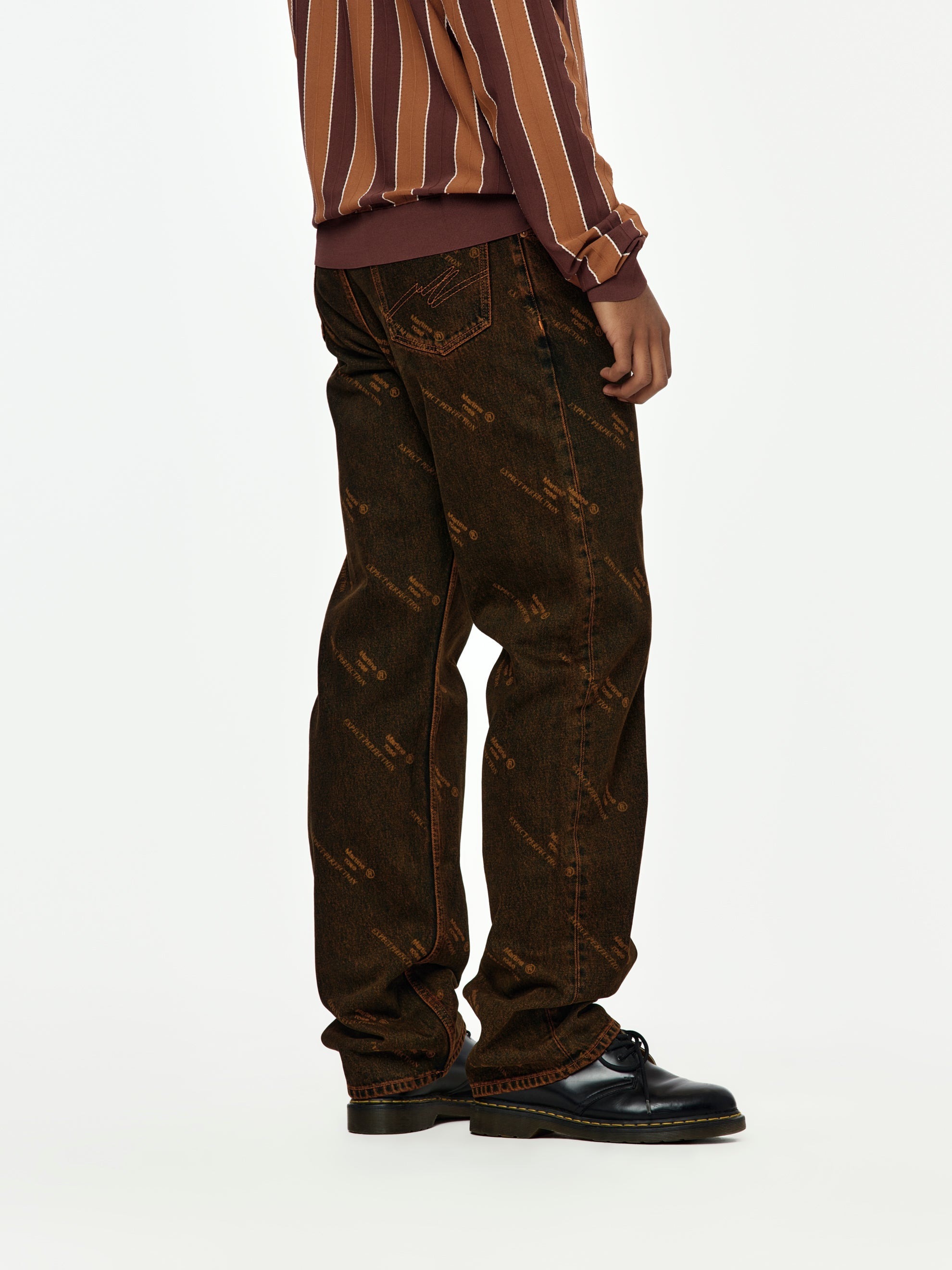 RELAXED FIT JEAN (ORANGE LASER) - 2