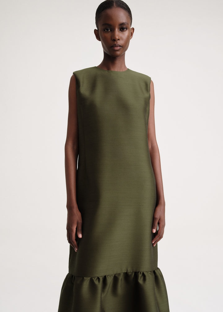 Gathered-hem dress martini - 5