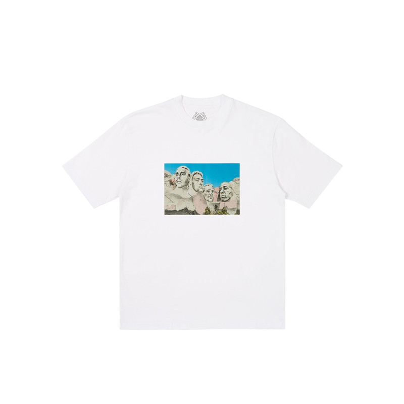 CHIZ 페이스 T-SHIRT 화이트 - 1