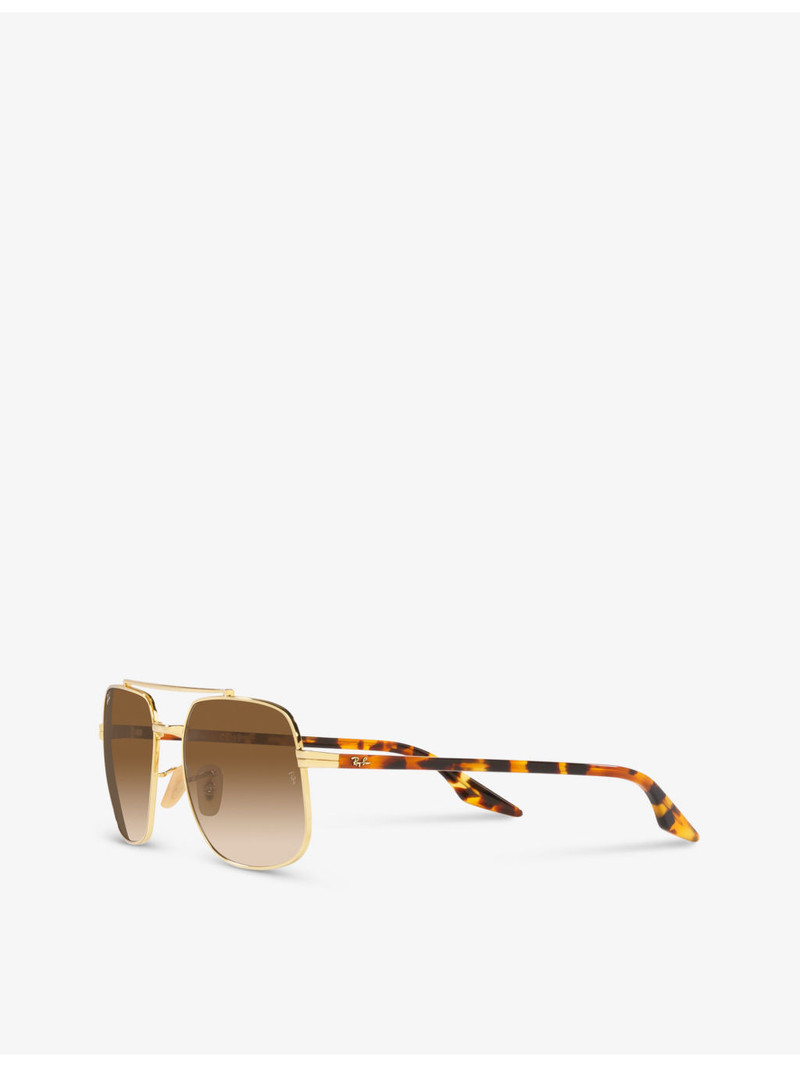 RB3699 polarised polished-metal sunglasses 3