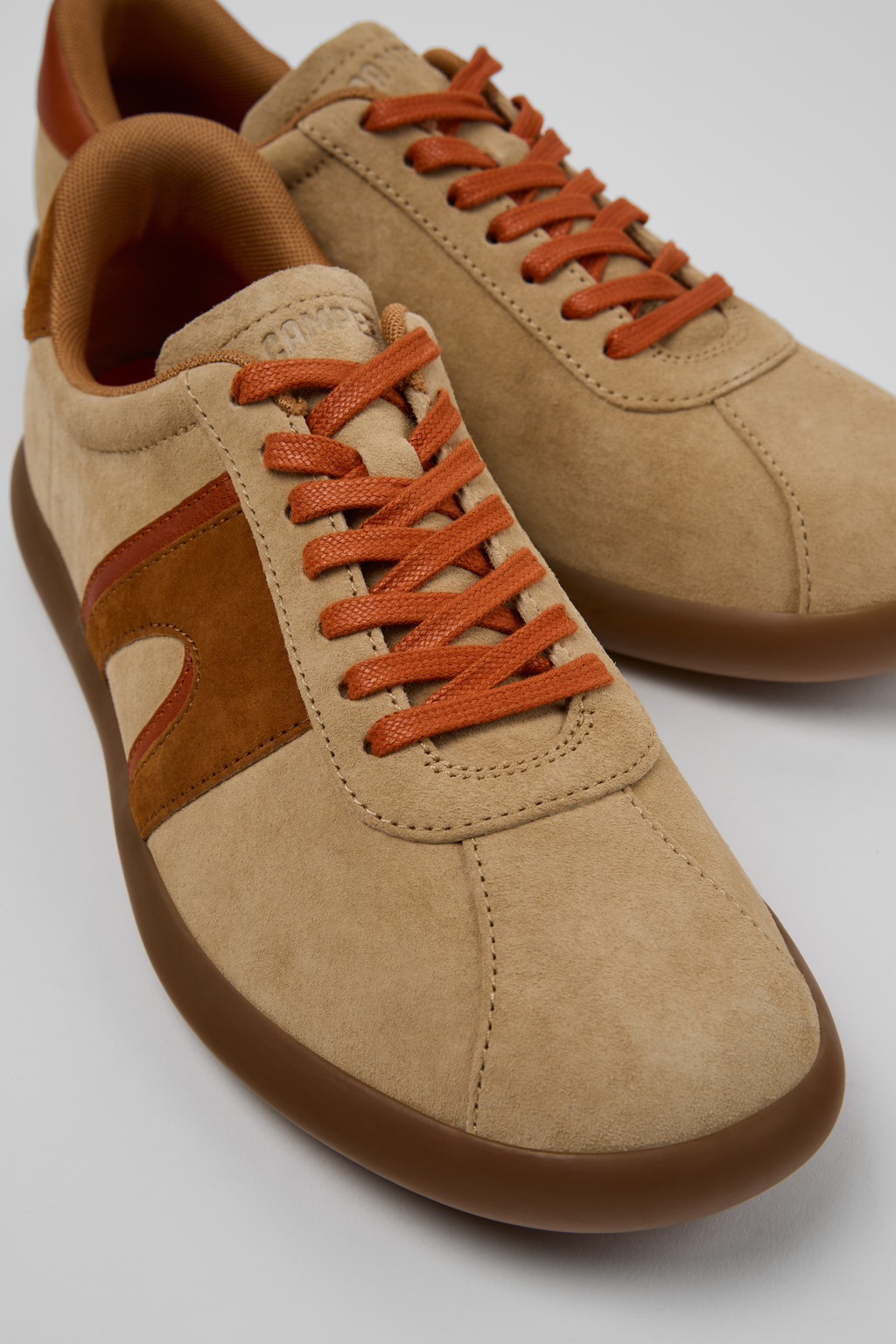 Multicolor Nubuck Sneakers for Men. - 2