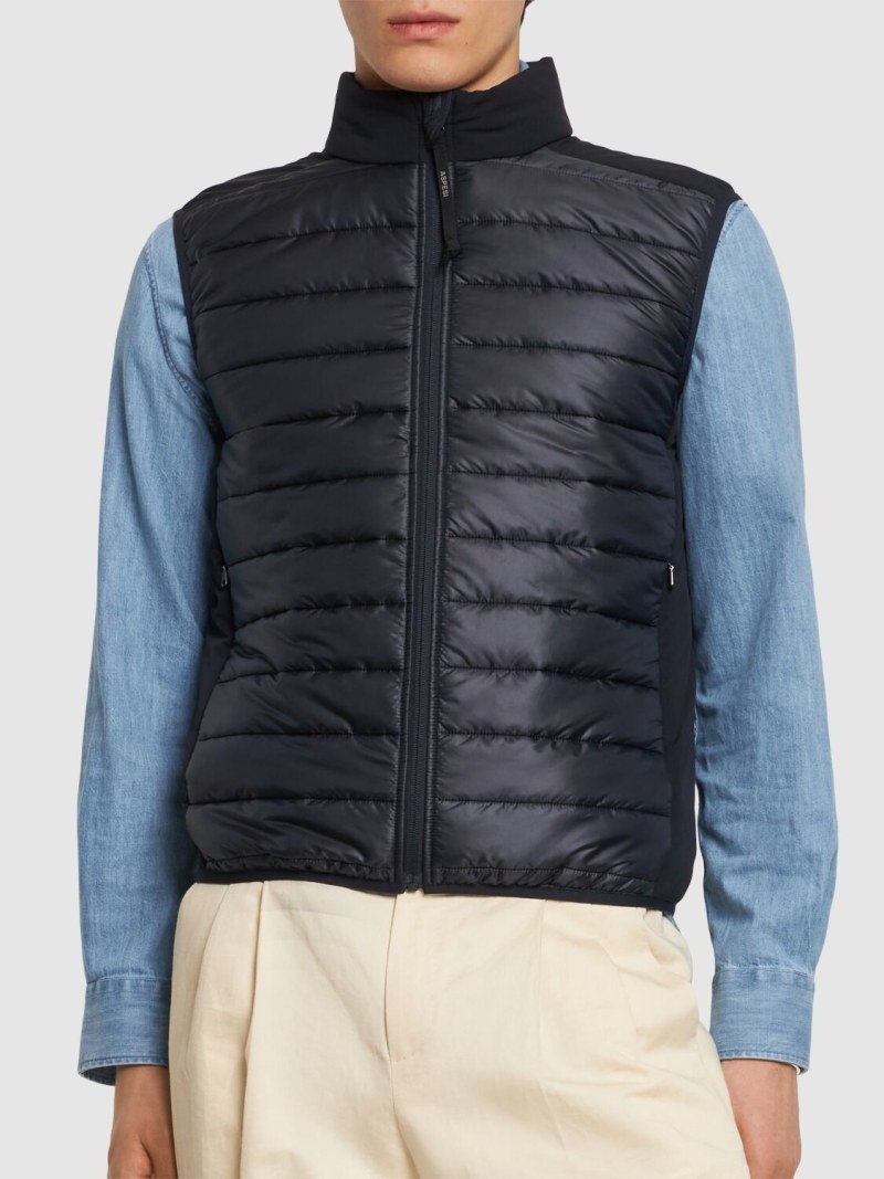 Lightweight quilted nylon puffer vest - 3