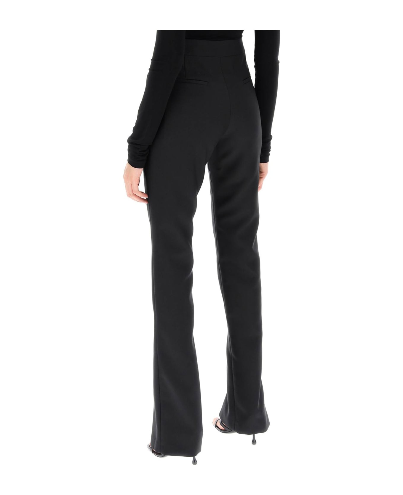 Slim Black Trousers - 4
