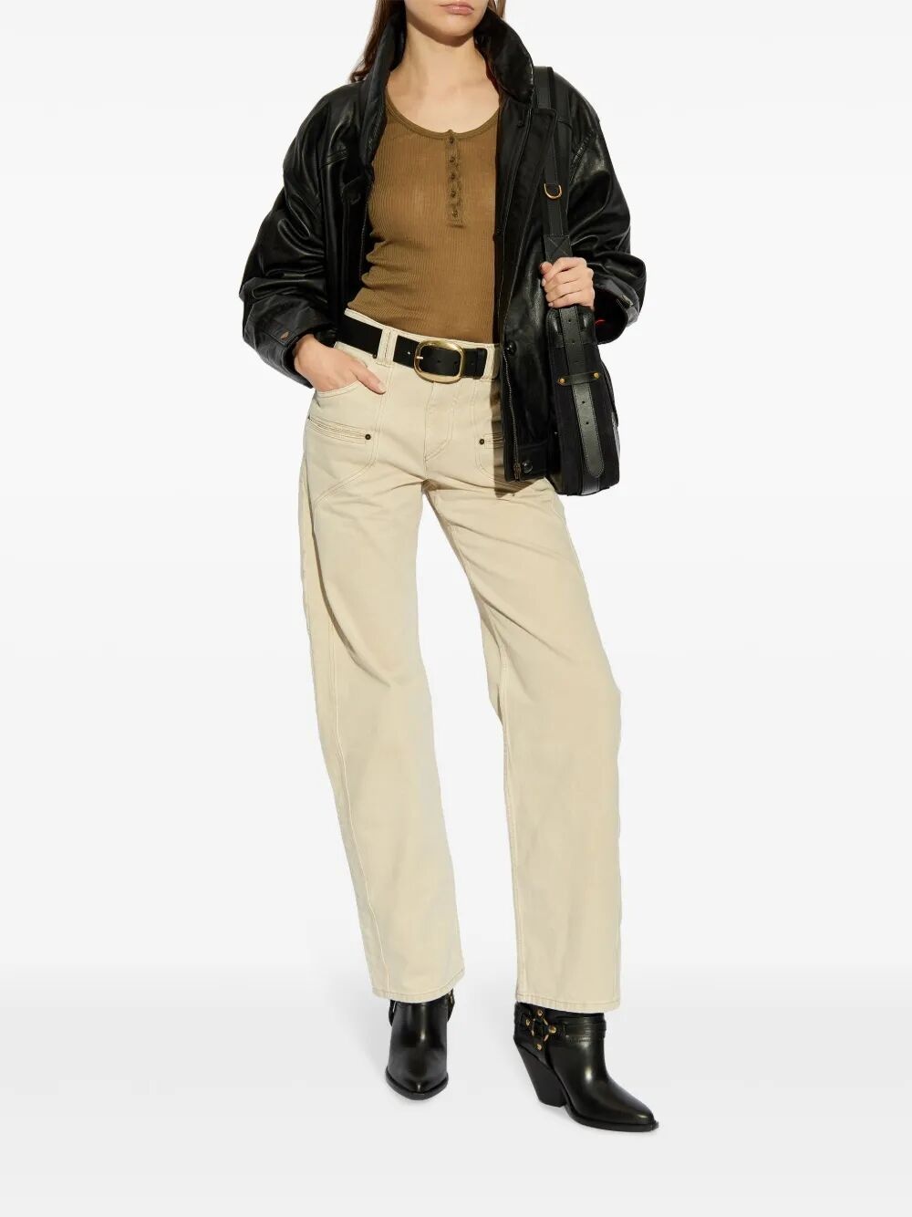 Lamylic Long Sleeve Cotton Top - 2
