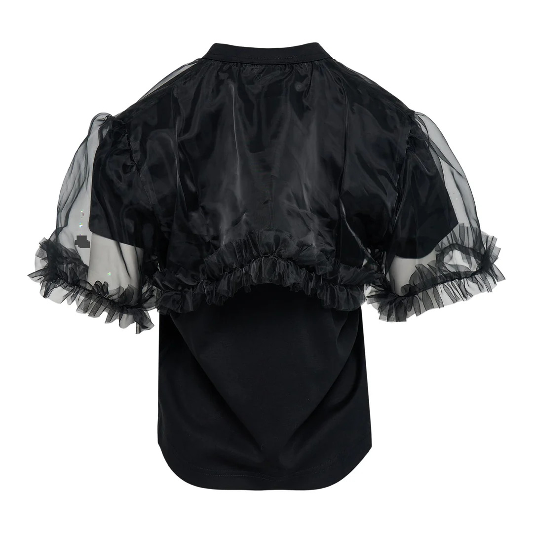 Cotton Ponte X Polyester Tee - 2