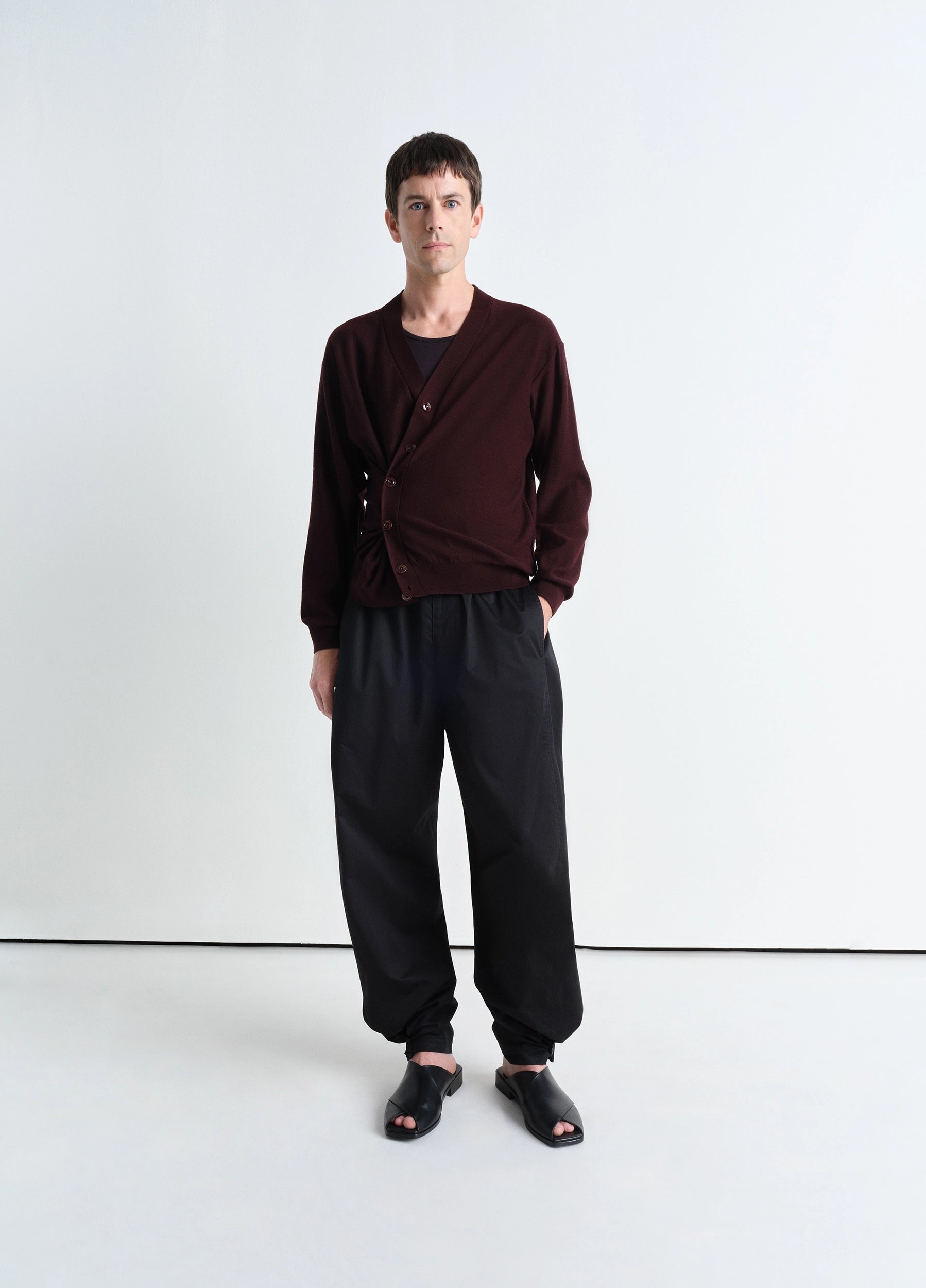 RELAXED TWISTED CARDIGAN - 3