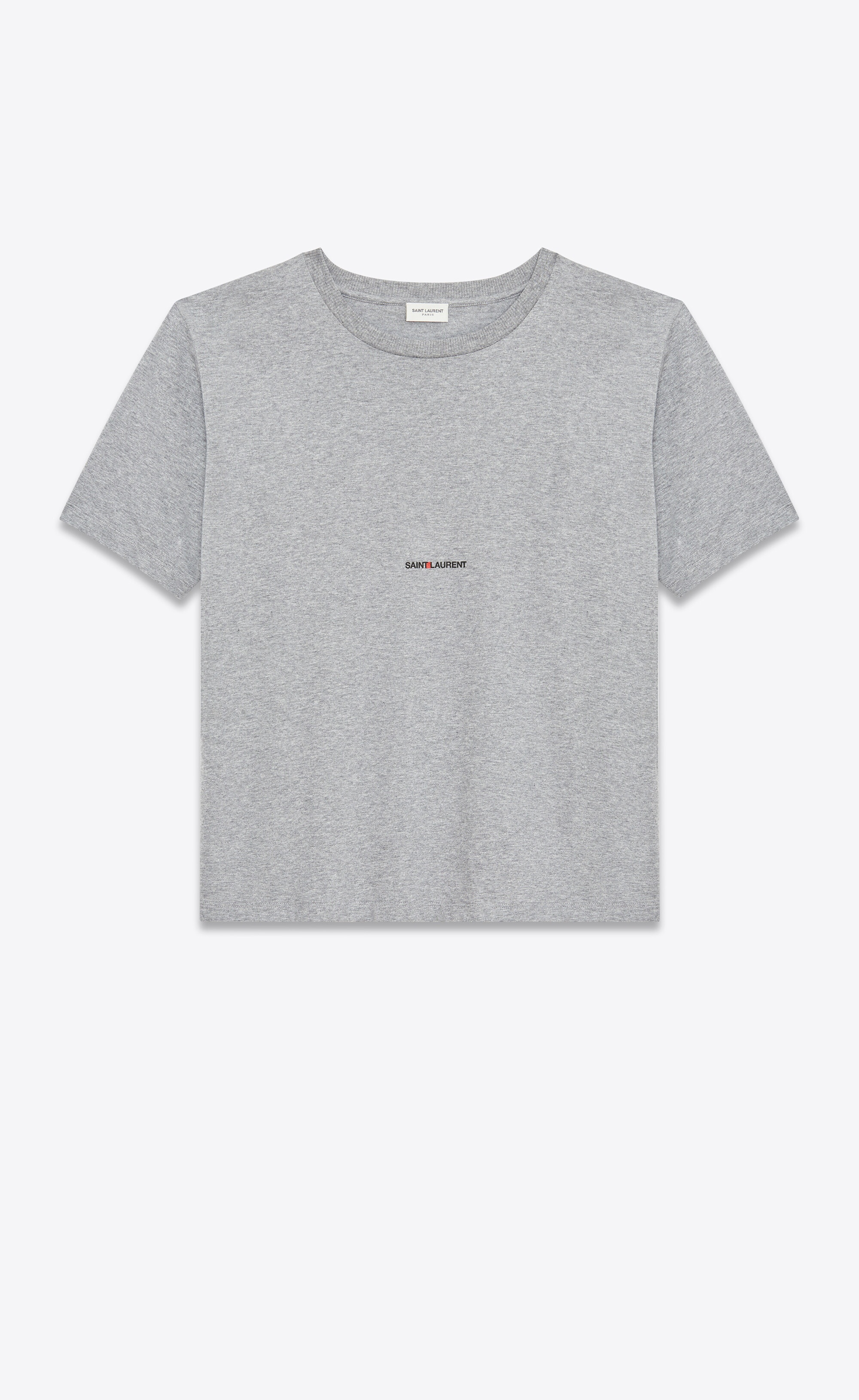 saint laurent logo t-shirt - 1