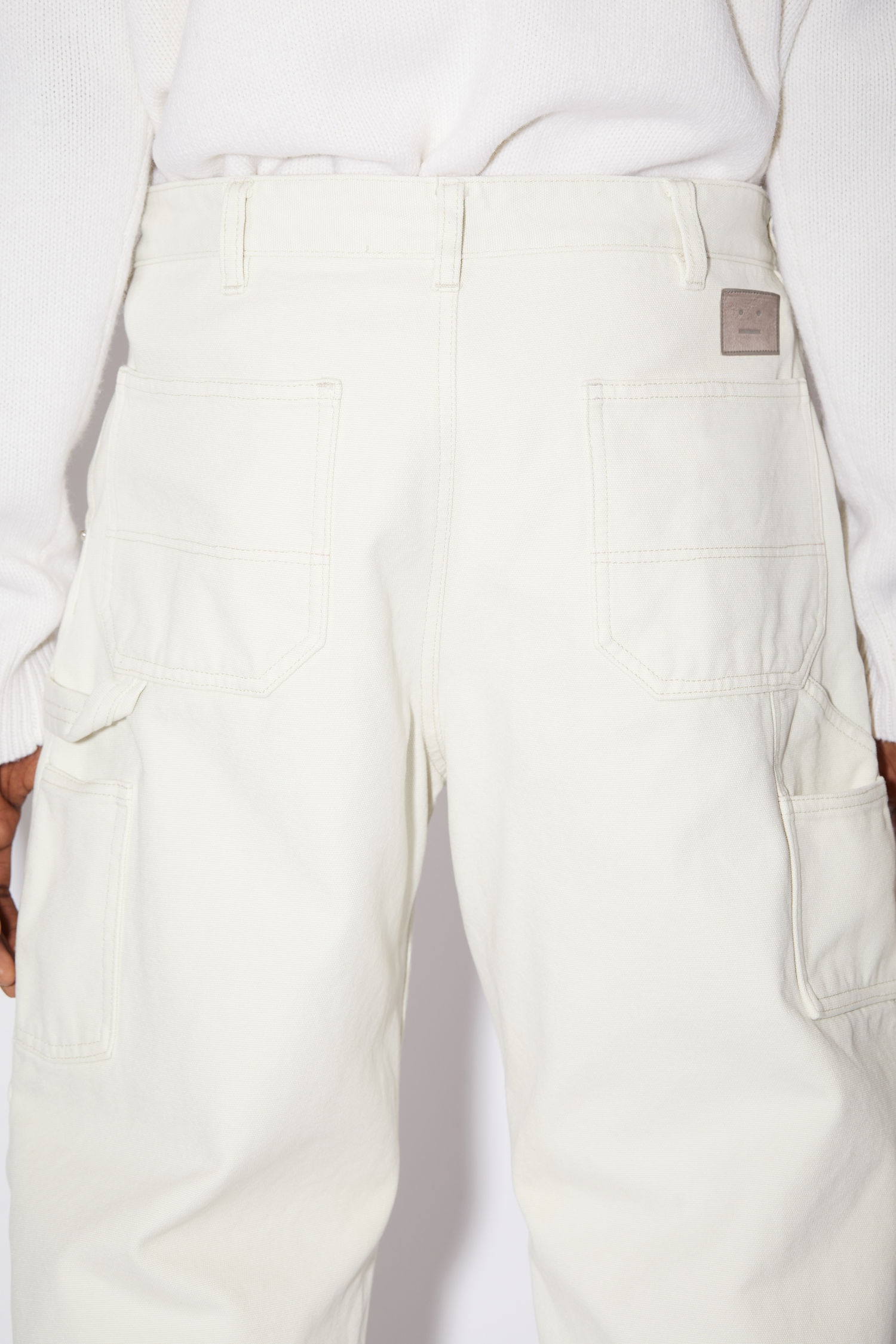 Workwear trousers - Oat beige - 5