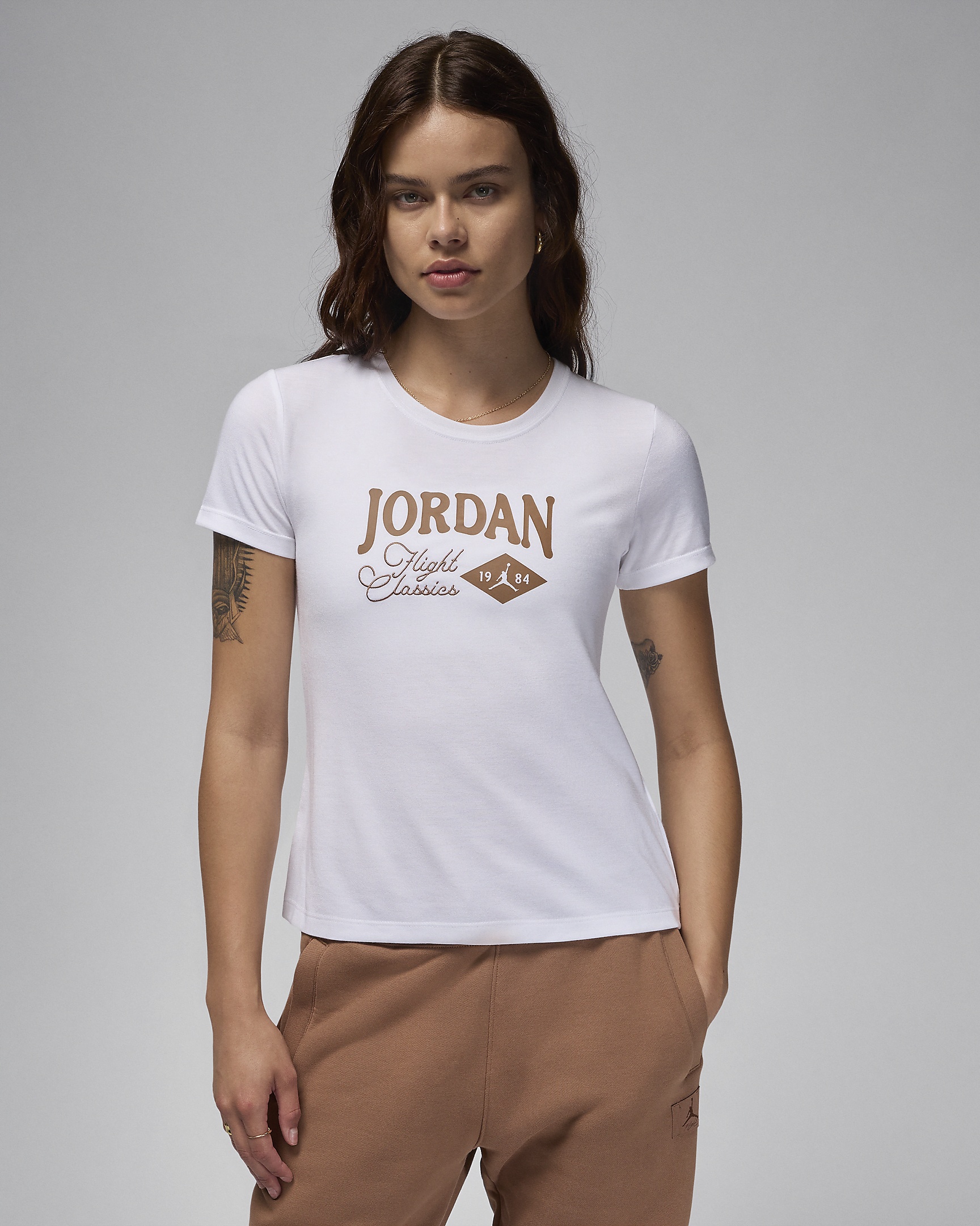 Women's Jordan Graphic Slim T-Shirt - 1