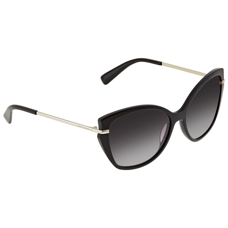 Longchamp Grey Gradient Cat Eye Ladies Sunglasses LO627S 001 57 - 3