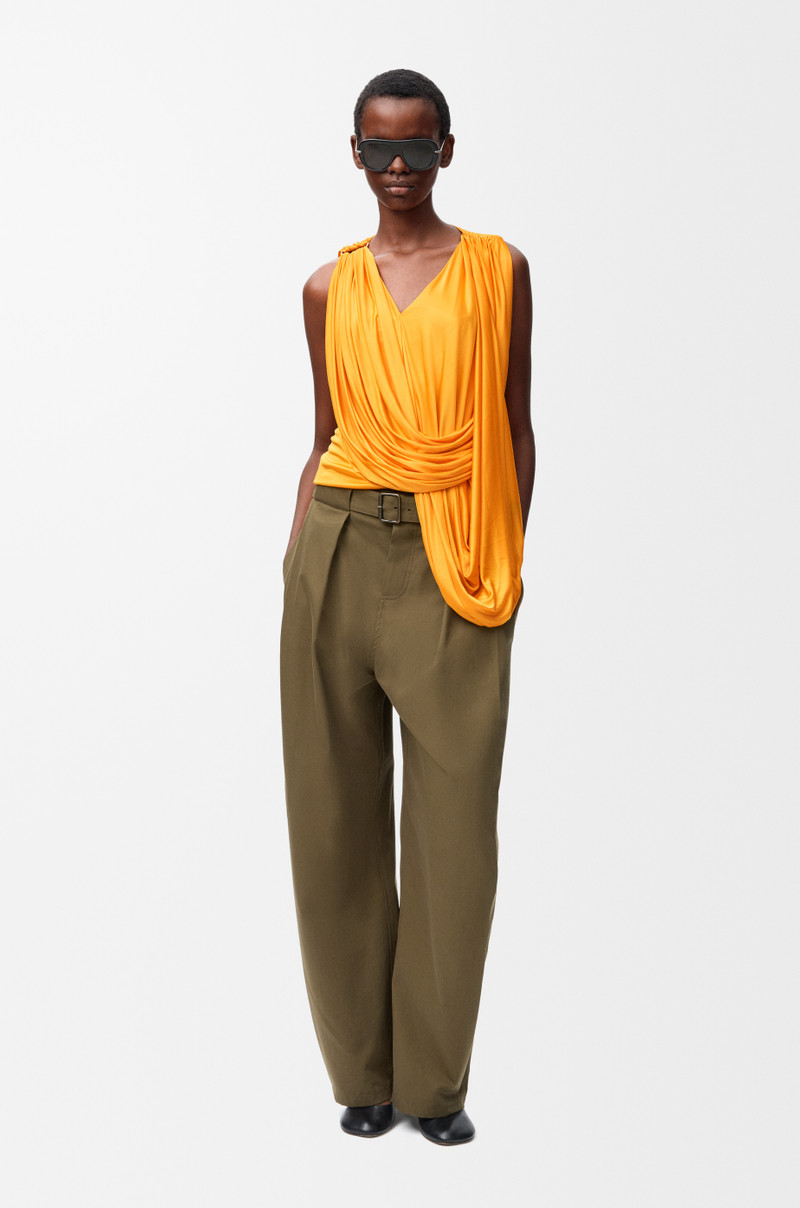Loewe Draped top in viscose outlook