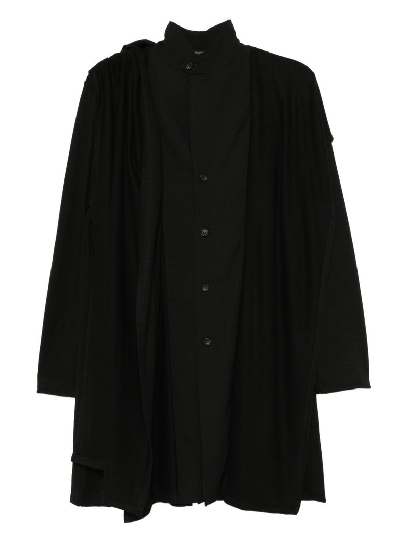 wool stole detail blouse 1