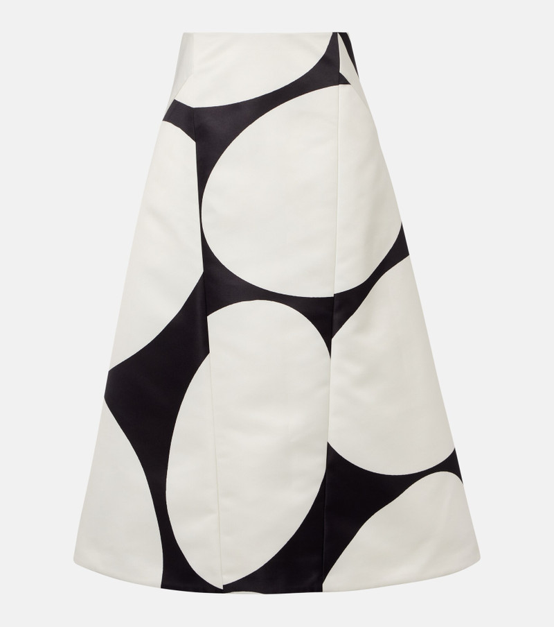 Printed midi skirt 1