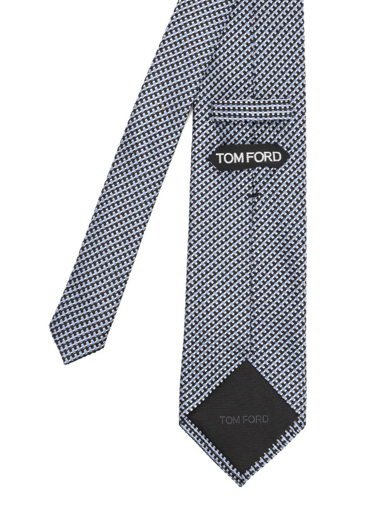 TOM FORD patterned tie outlook