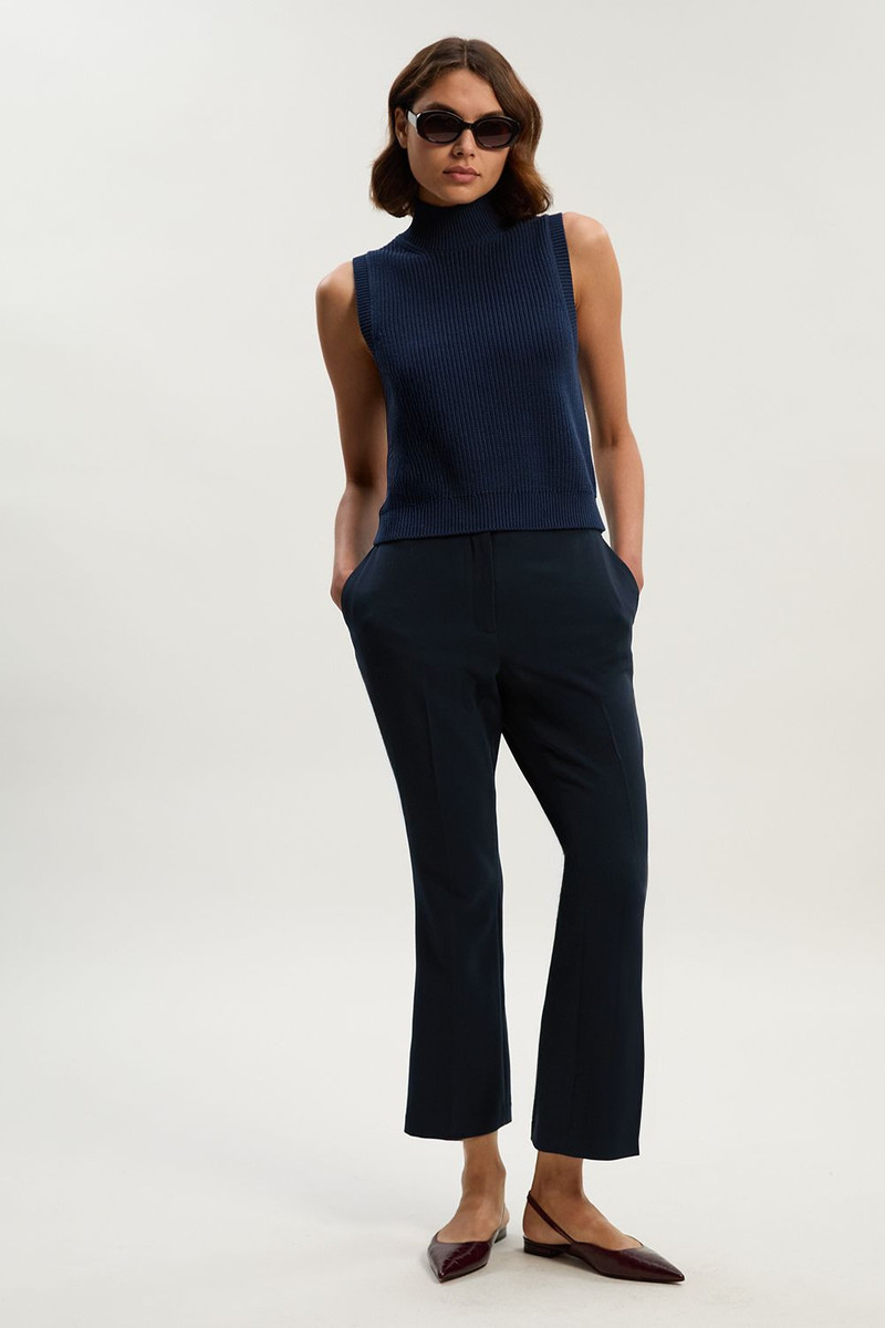 Compact Essential Tailored Slim Leg Trouser 3