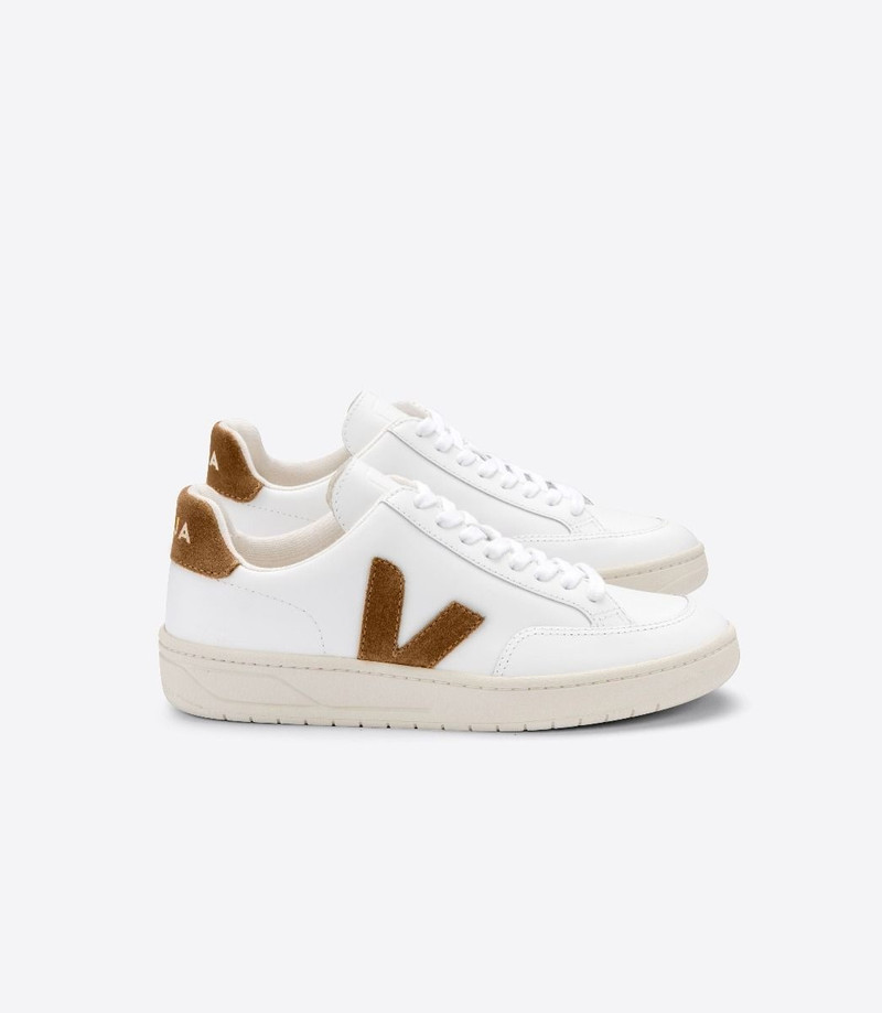 V-12 LEATHER WHITE CAMEL - 1
