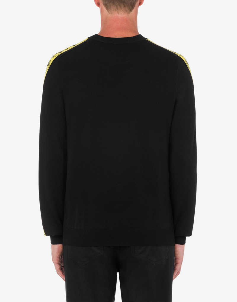 DOUBLE QUESTION MARK WOOL PULLOVER 3