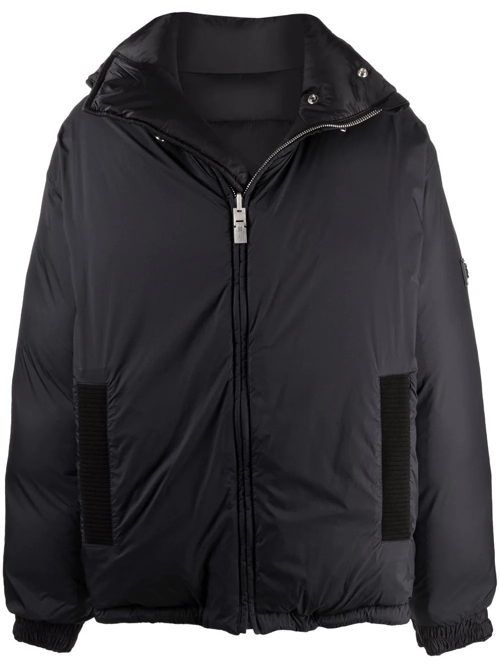 reversible 4G-patch puffer jacket - 1