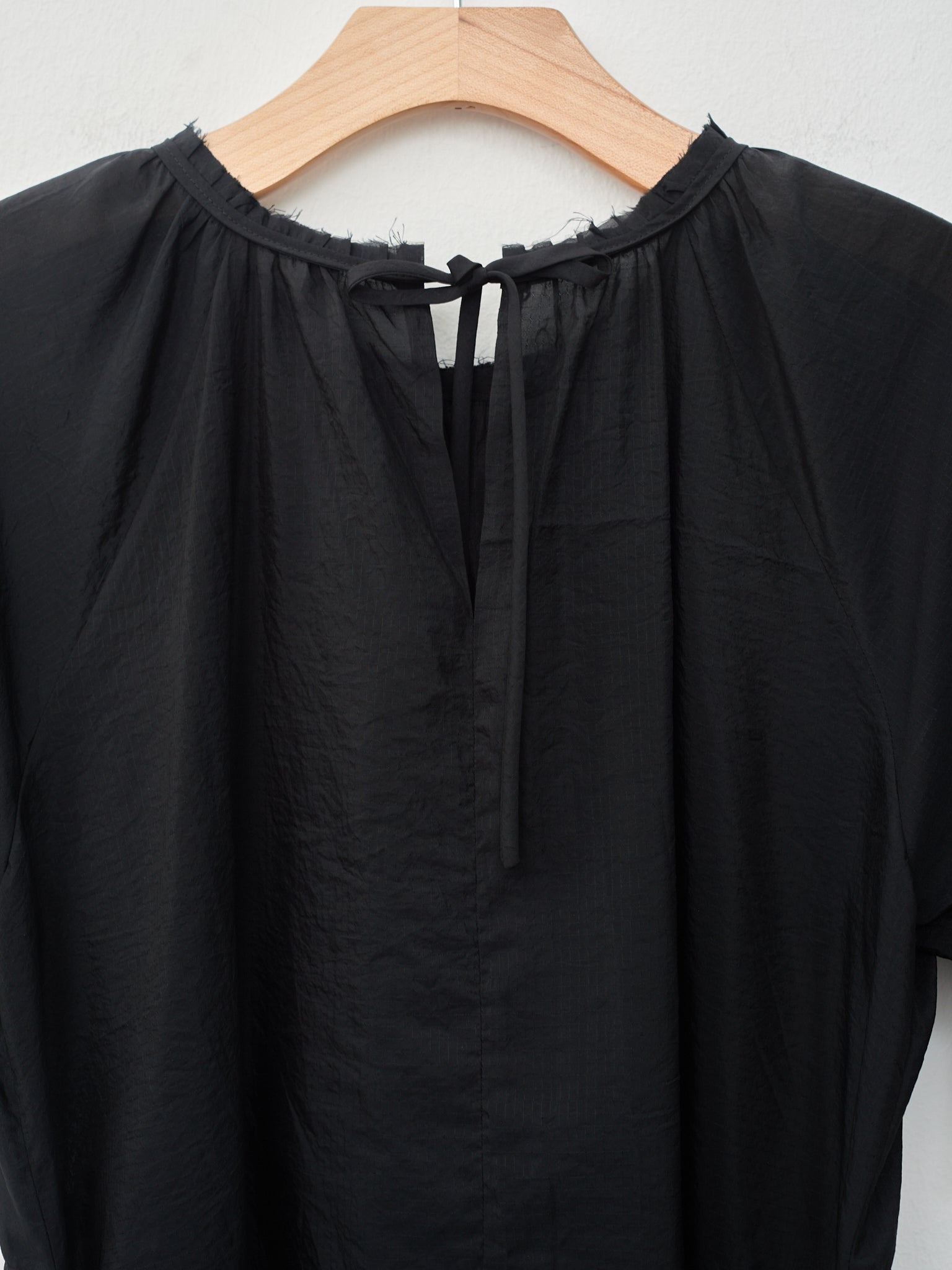 Ripstop Balloon Dress - Black - 8