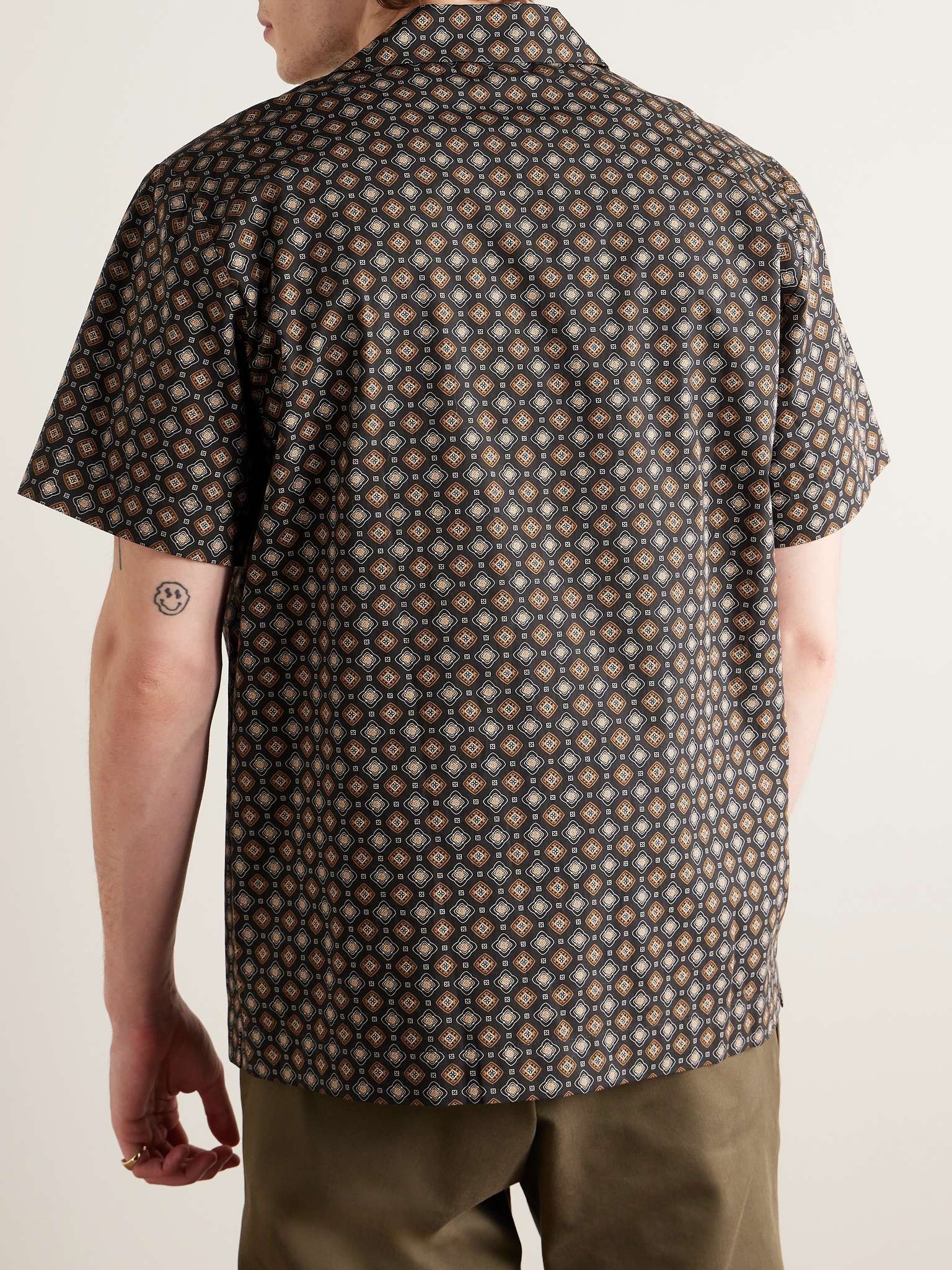Lloyd Convertible-Collar Printed Cotton Shirt - 3