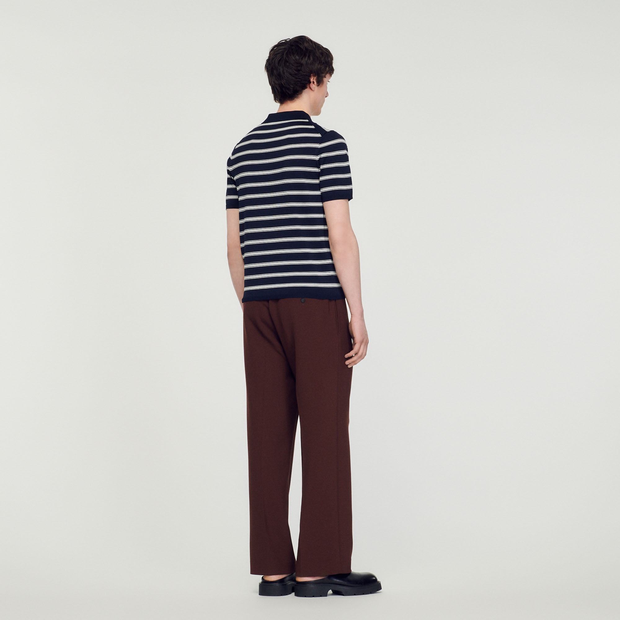 Striped polo shirt - 6