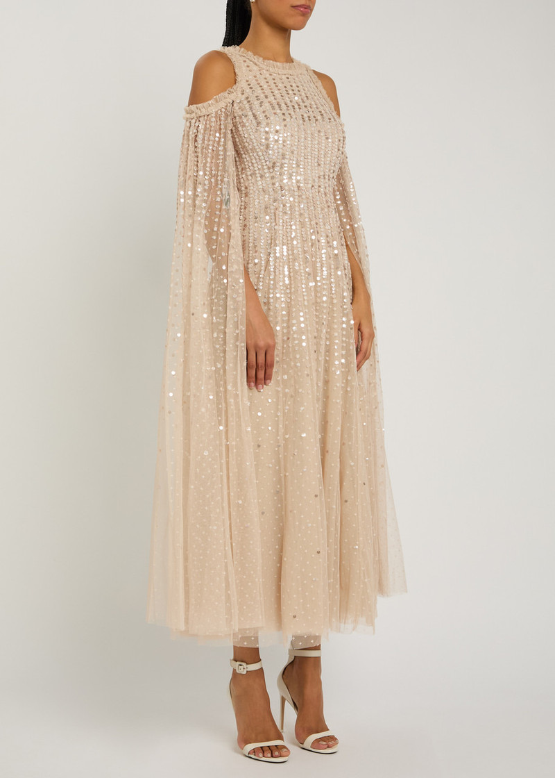 Needle & Thread Needle & Thread Moonlight Sequin-embellished Tulle Gown outlook