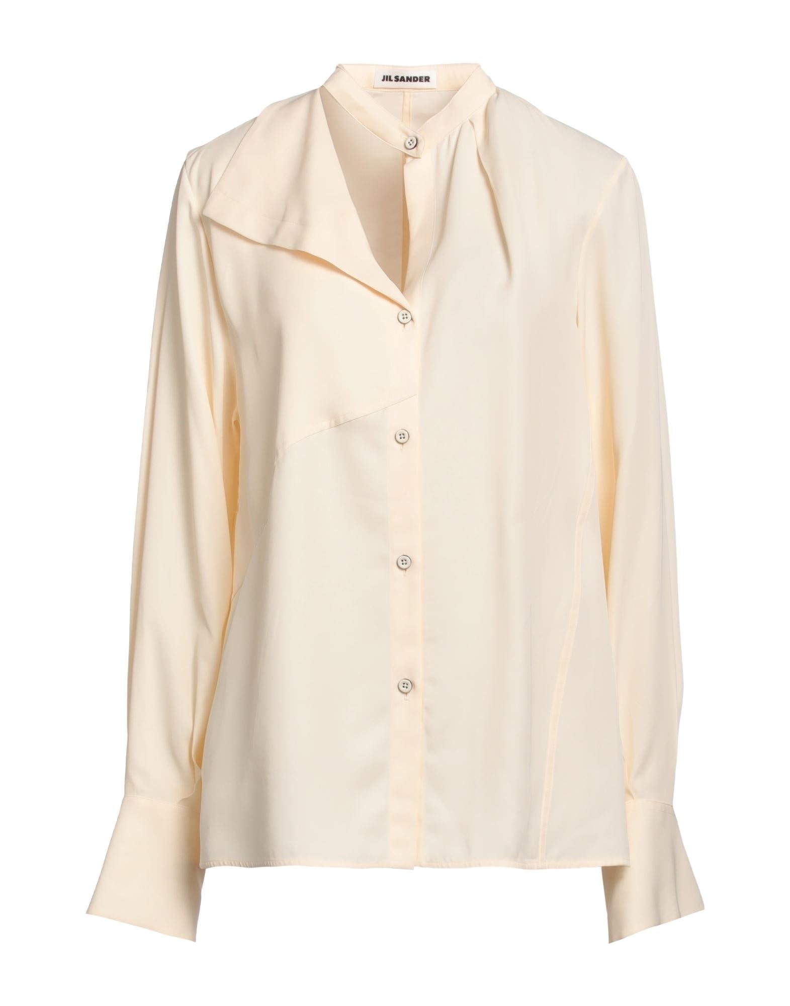 Ivory Women's Solid Color Shirts & Blouses - 1