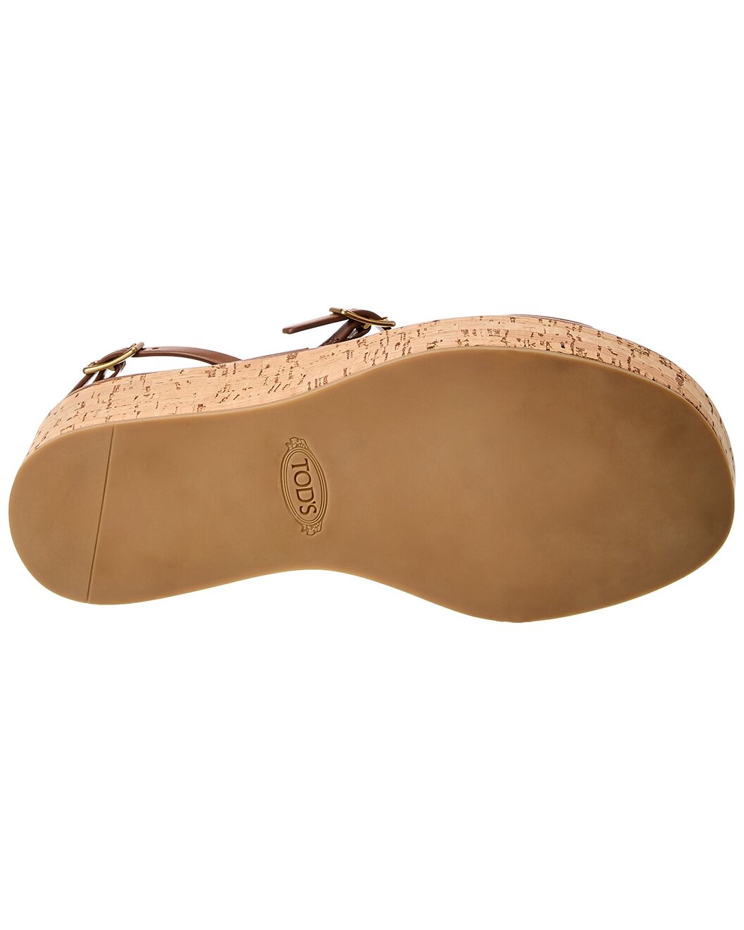 TOD’s Leather Wedge Sandal - 4