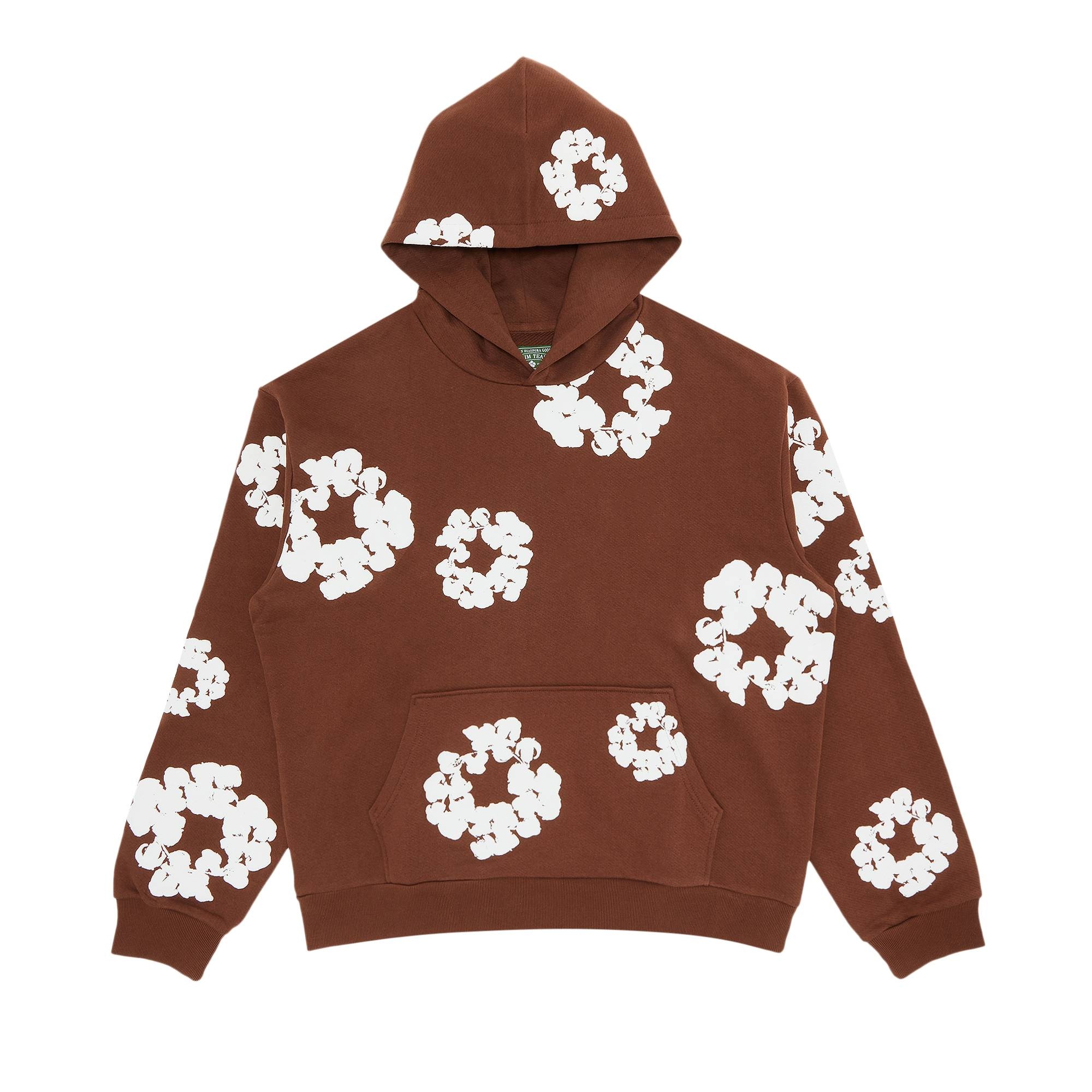 Denim Tears The Cotton Wreath Sweatshirt 'Brown' - 1