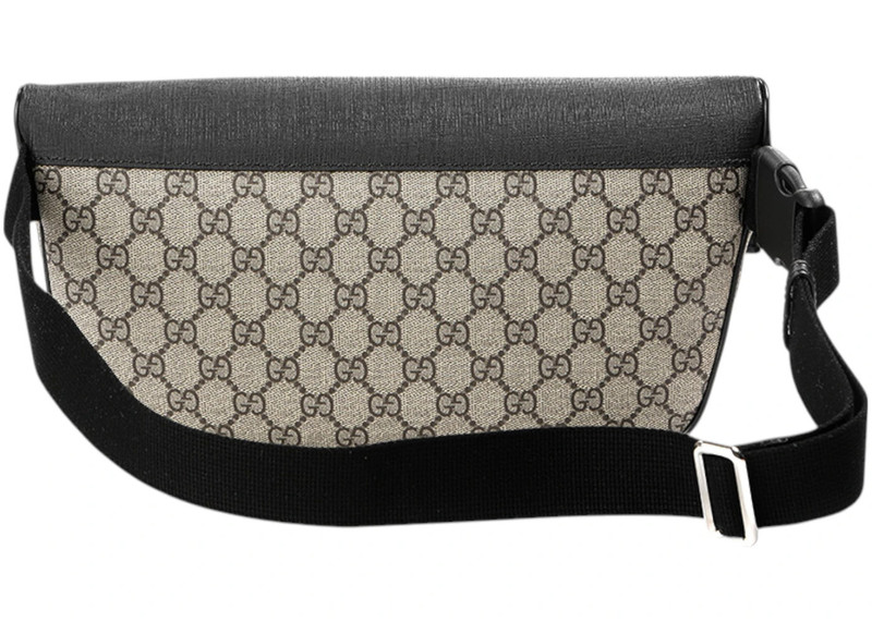 GUCCI Gucci Eden GG Supreme Crossbody Beige/Ebony Black outlook