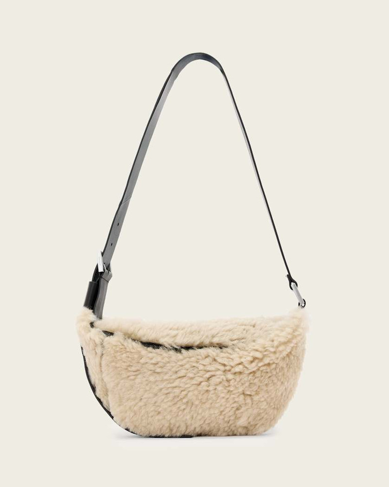LUNA SHEARLING CROSSBODY BAG 1