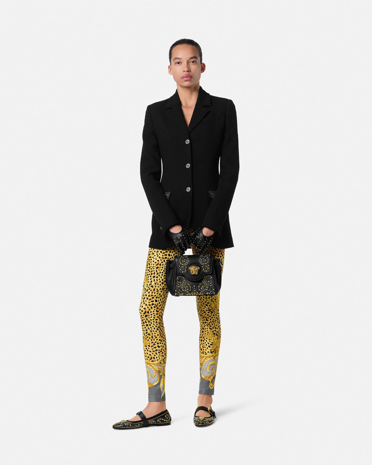 Cheetah Foulard Leggings - 2