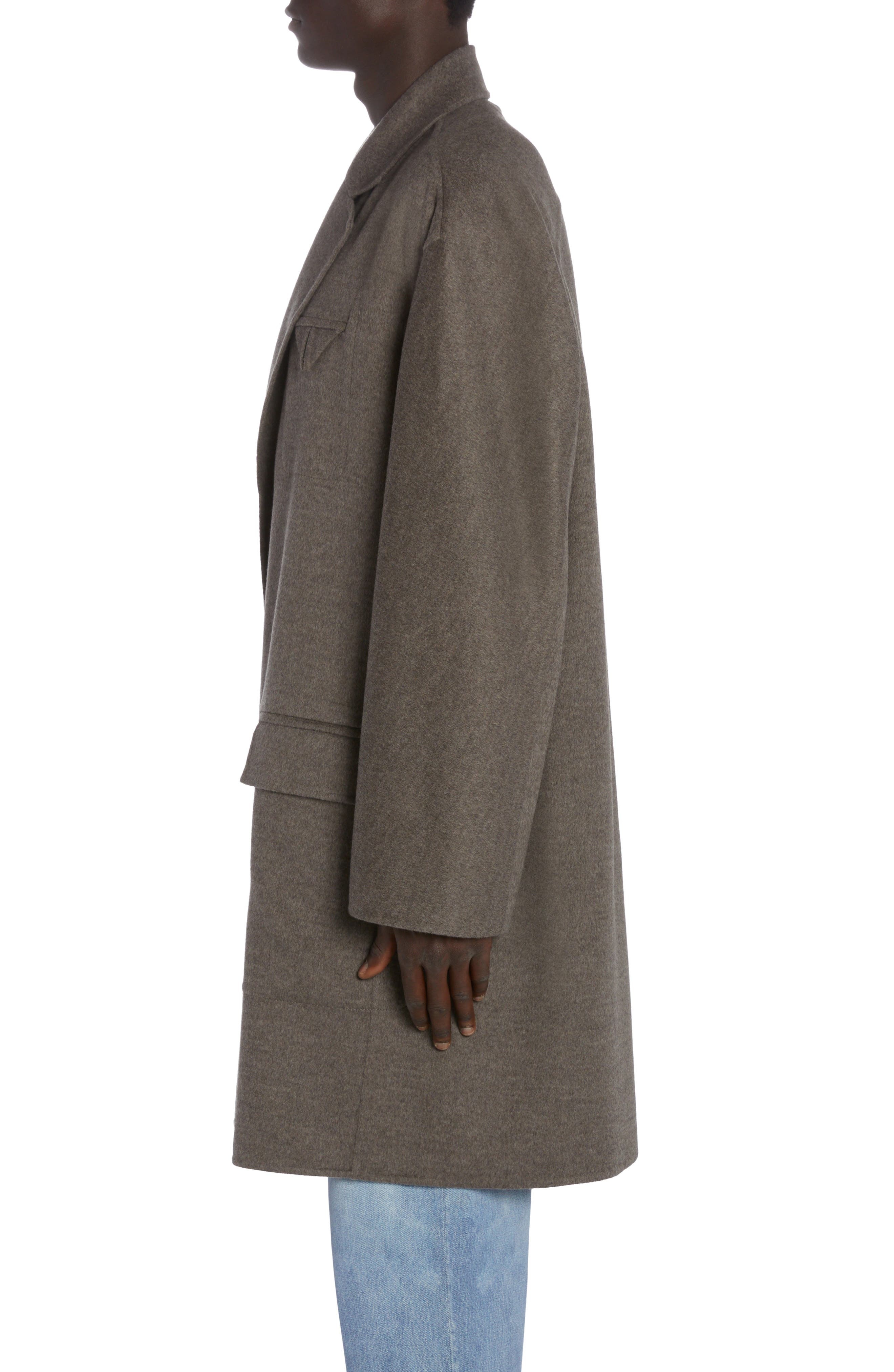 Double Face Wool & Cashmere Topcoat - 4