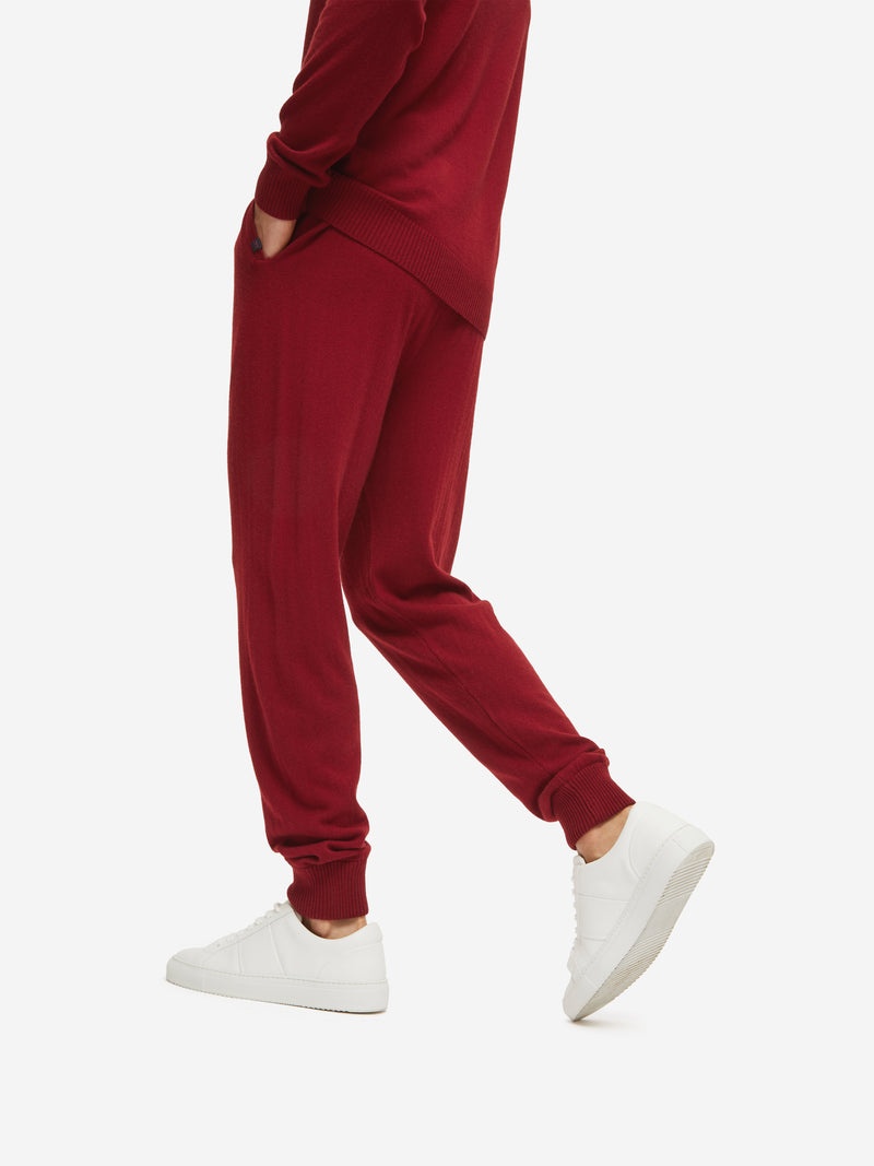 Men's Track Pants Finley Cashmere Ruby - 2