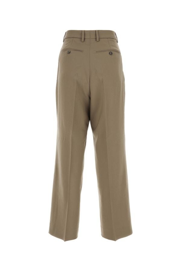 Ami Woman Dove Grey Wool Pant - 2