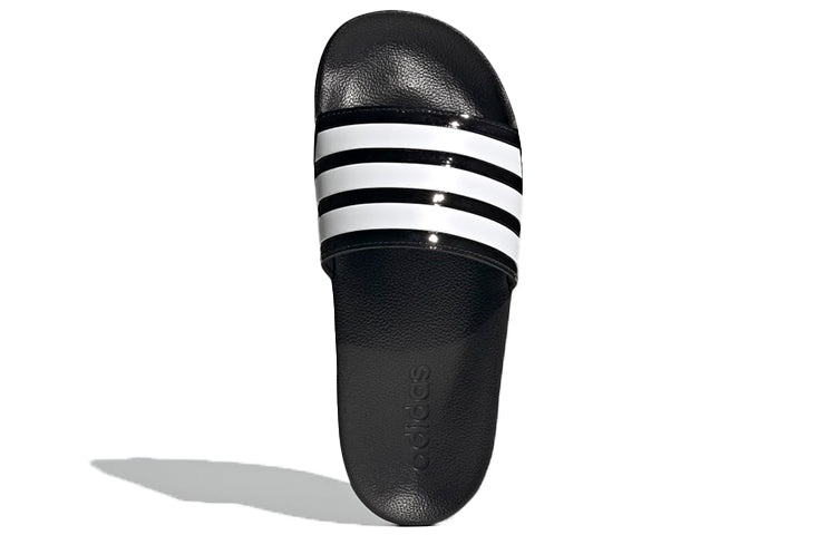 (WMNS) adidas Hirocoledge x Adilette Shower Slide 'Takahashi Hiroko - Black White' FZ2852 - 5