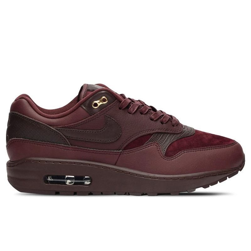 NIKE WOMEN'S AIR MAX 1 '87 'BURGUNDY CRUSH' - BURGUNDY CRUSH - 1
