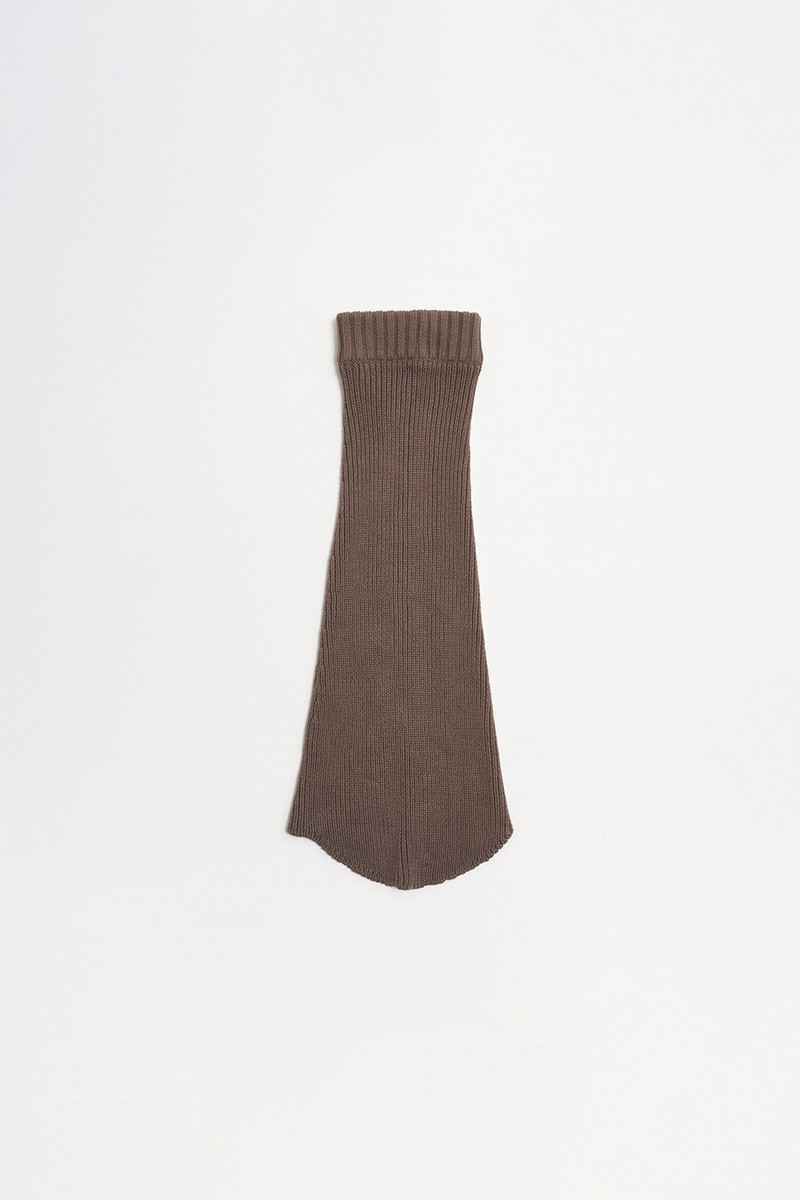 Knitted Gaiter Tender Bison Cotton Cash 3