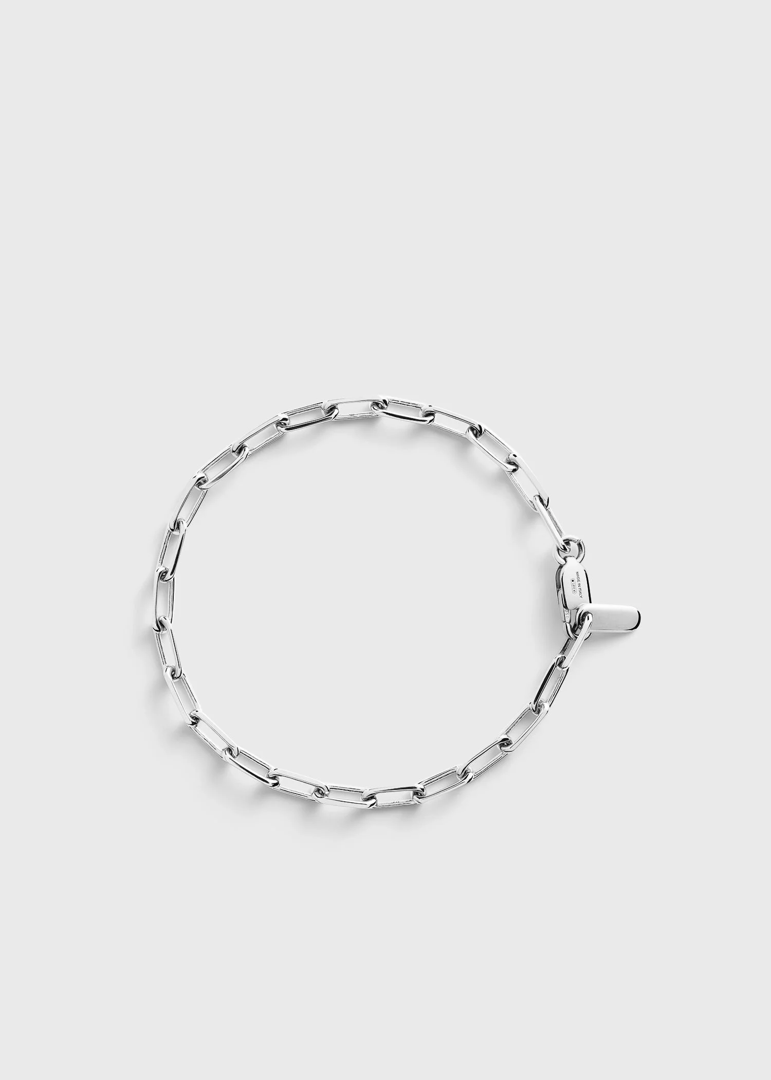 Chain bracelet 18kt white gold - 1