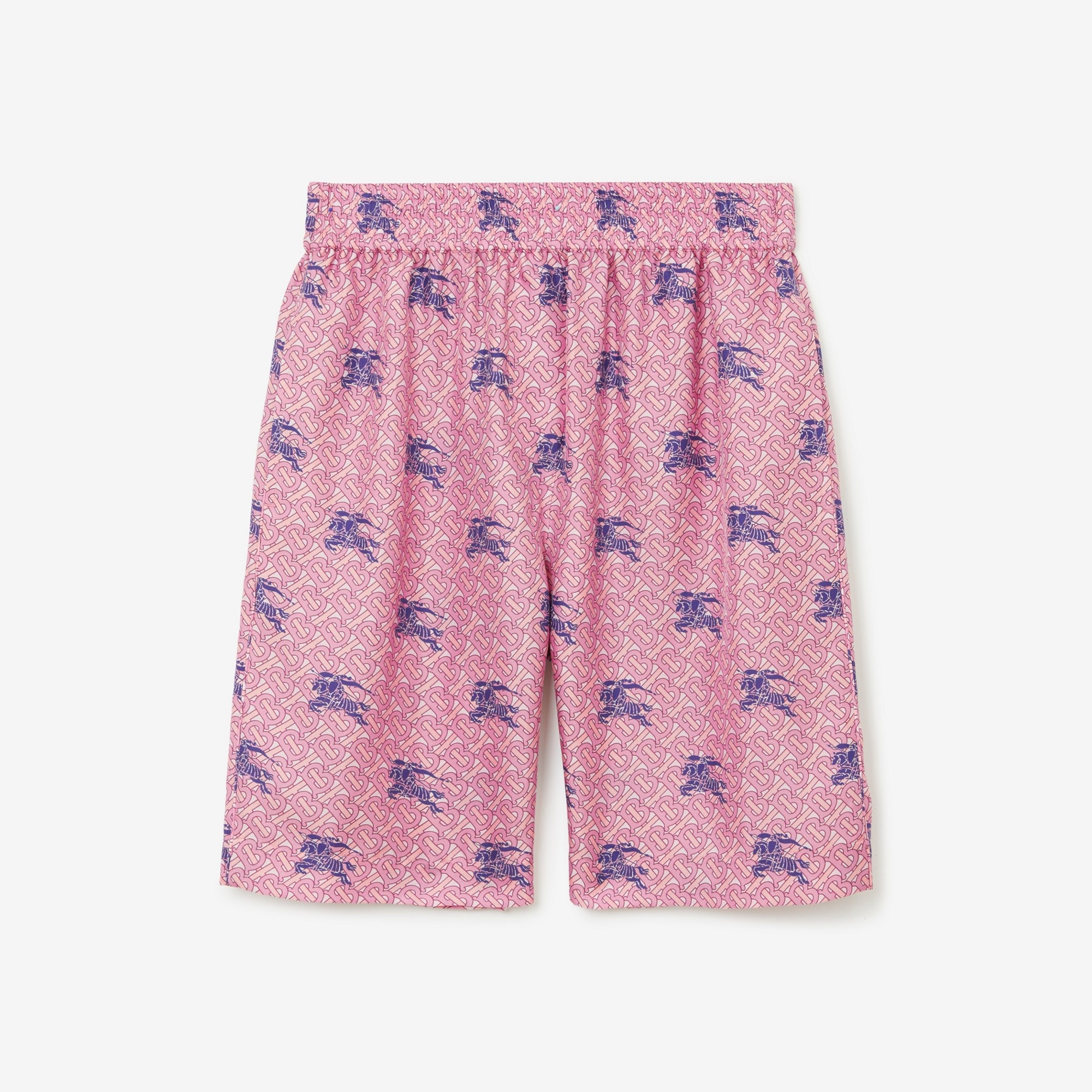 EKD Monogram Silk Shorts - 1