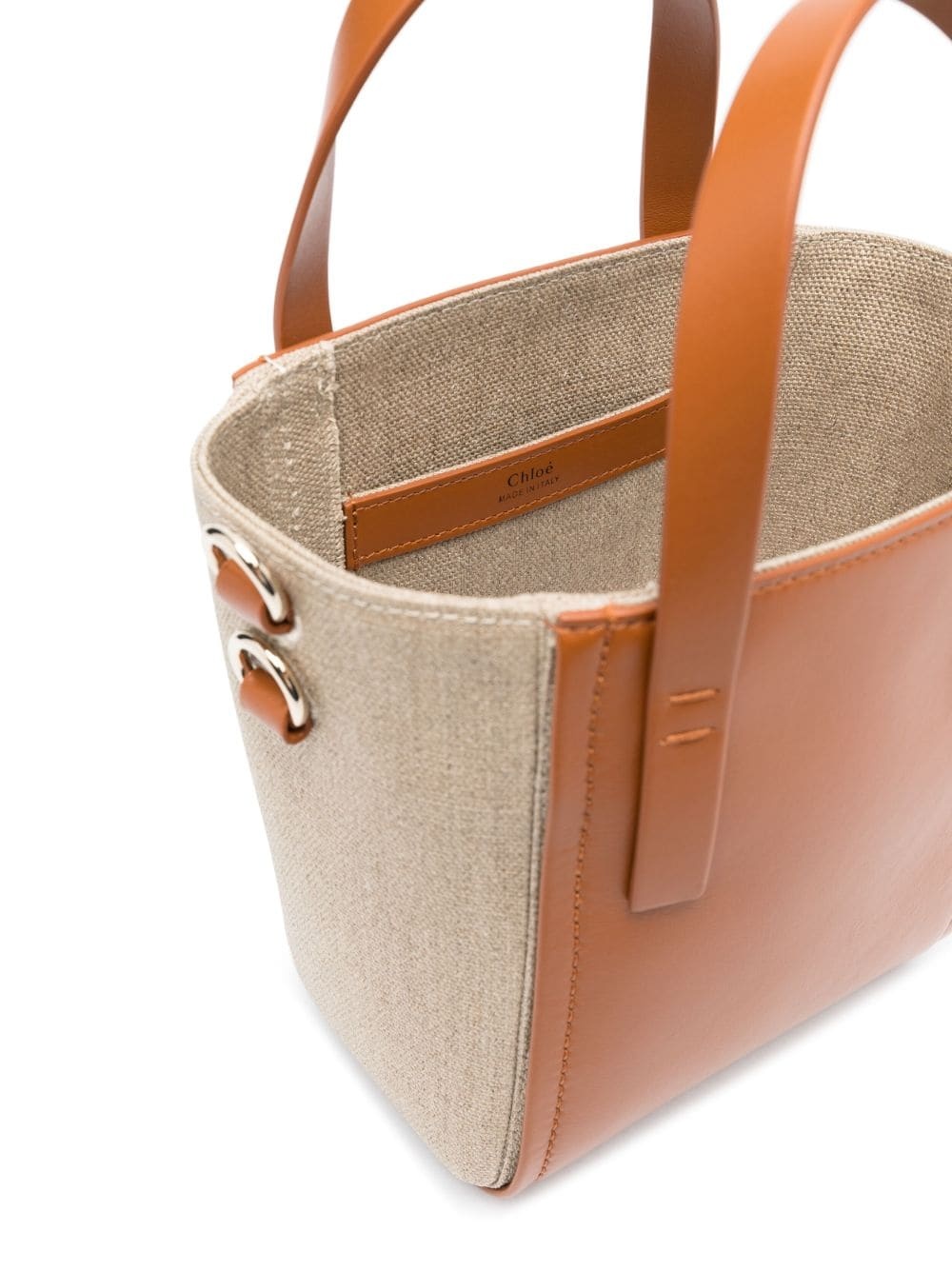 medium Sense leather tote bag - 6