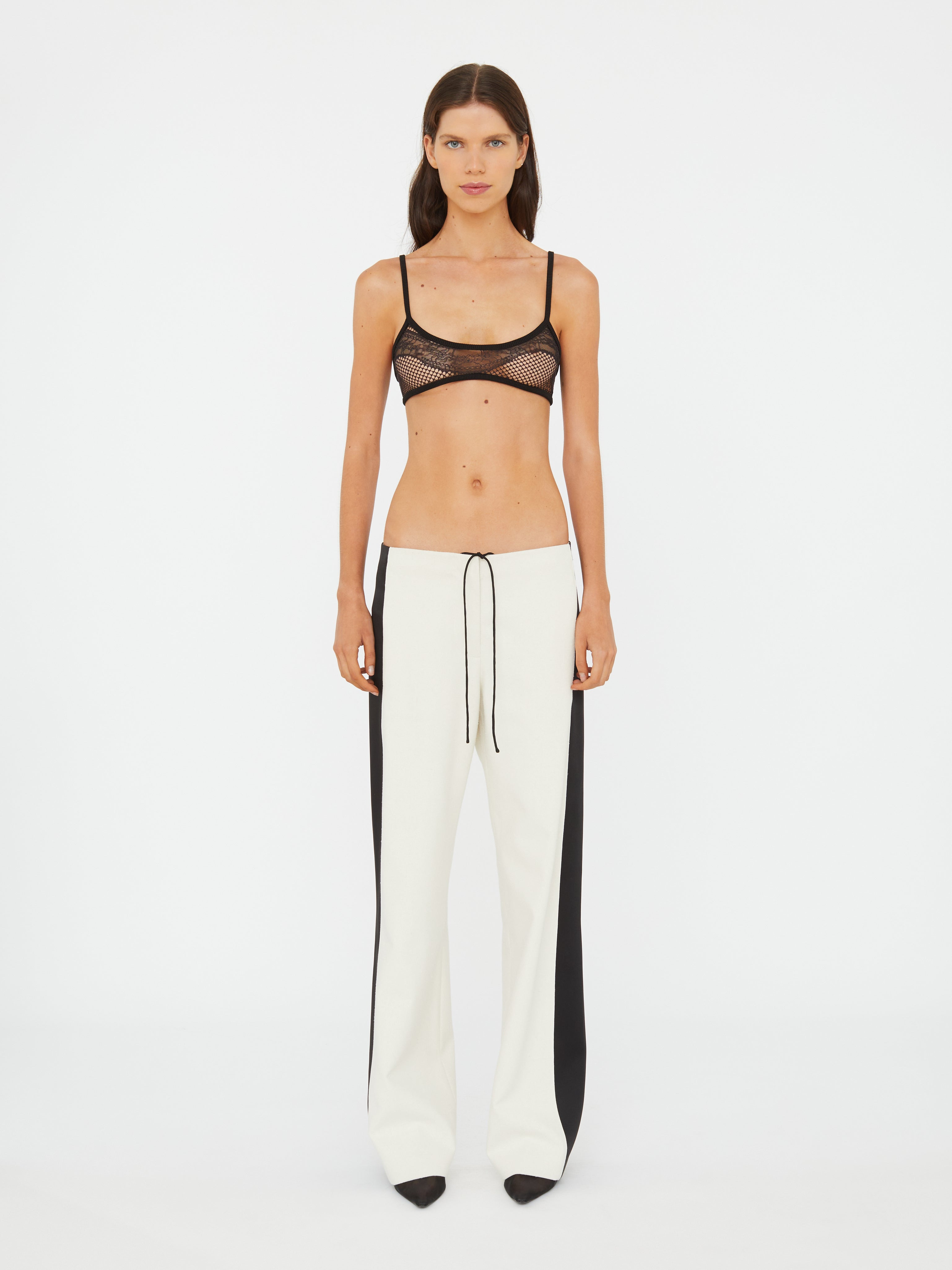 Tuxedo Contrast Silk Trouser - 4