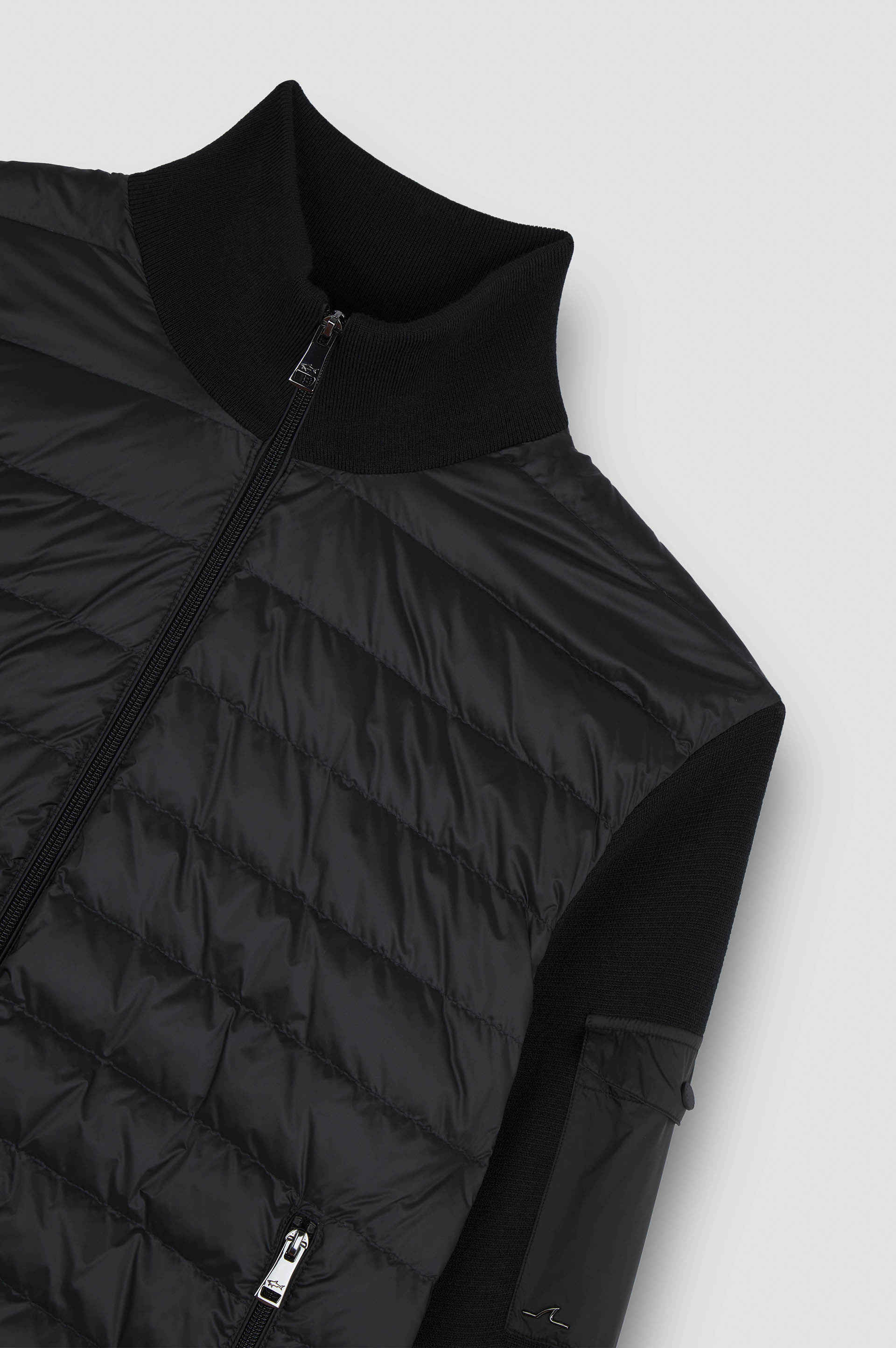 ULTRALIGHT HYBRID ZIP-UP SWEATER IN TECH WOOL - 5