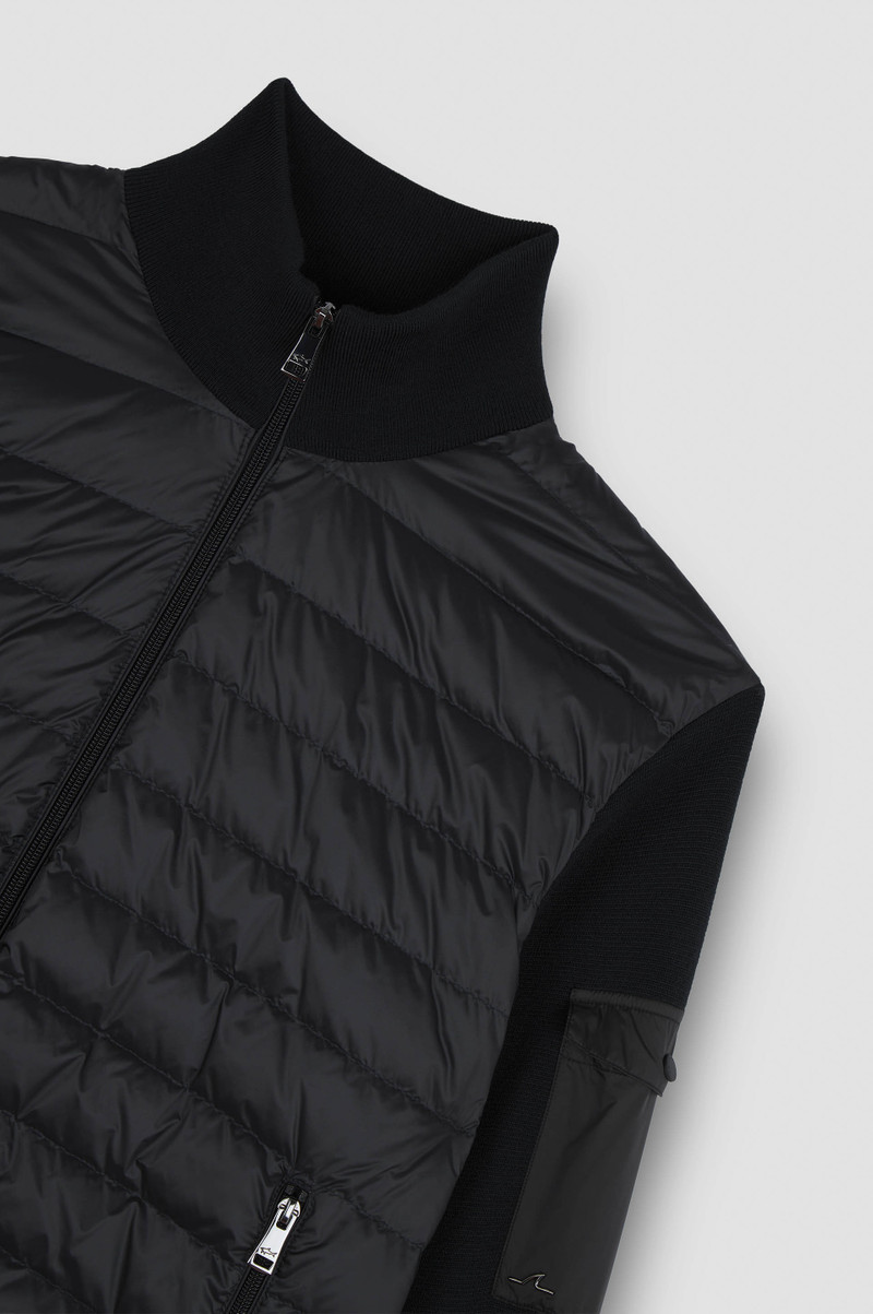ULTRALIGHT HYBRID ZIP-UP SWEATER IN TECH WOOL 5