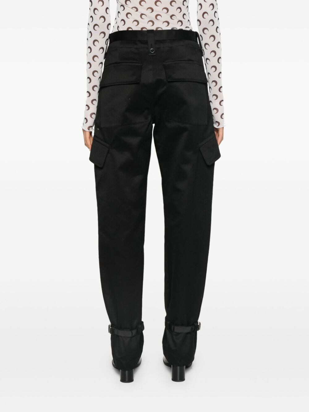 Sacai Women Cotton Chino Pants - 4