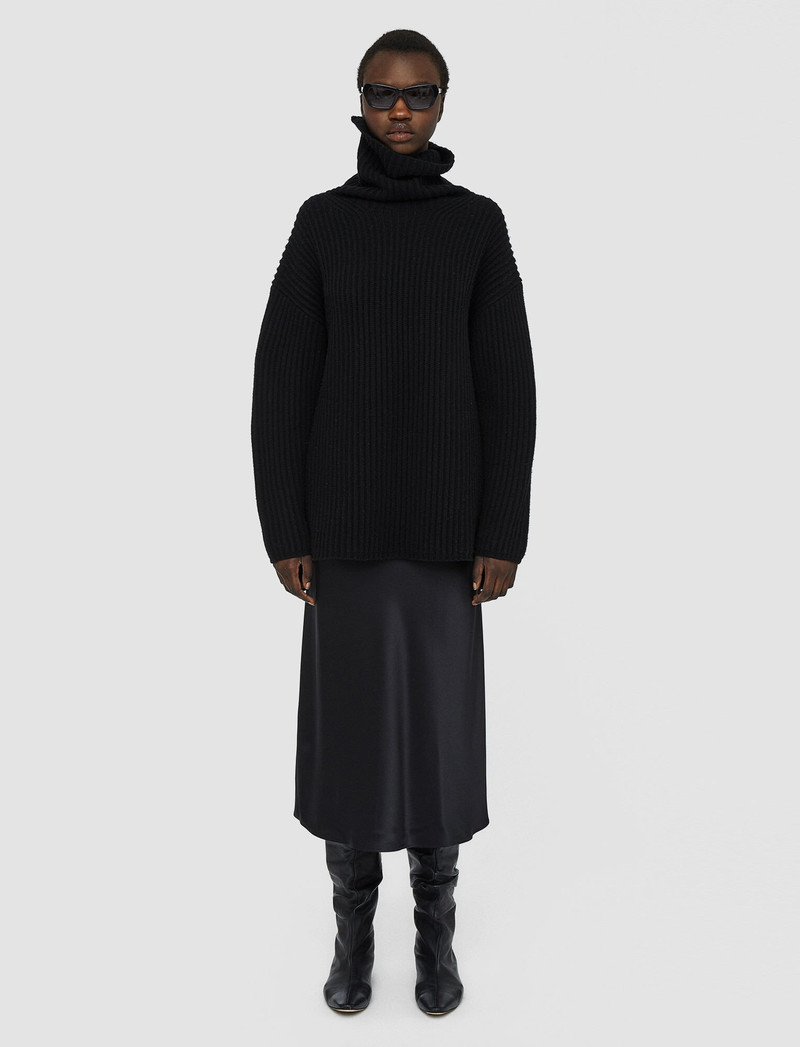 JOSEPH Cardigan Stitch High Neck Jumper outlook