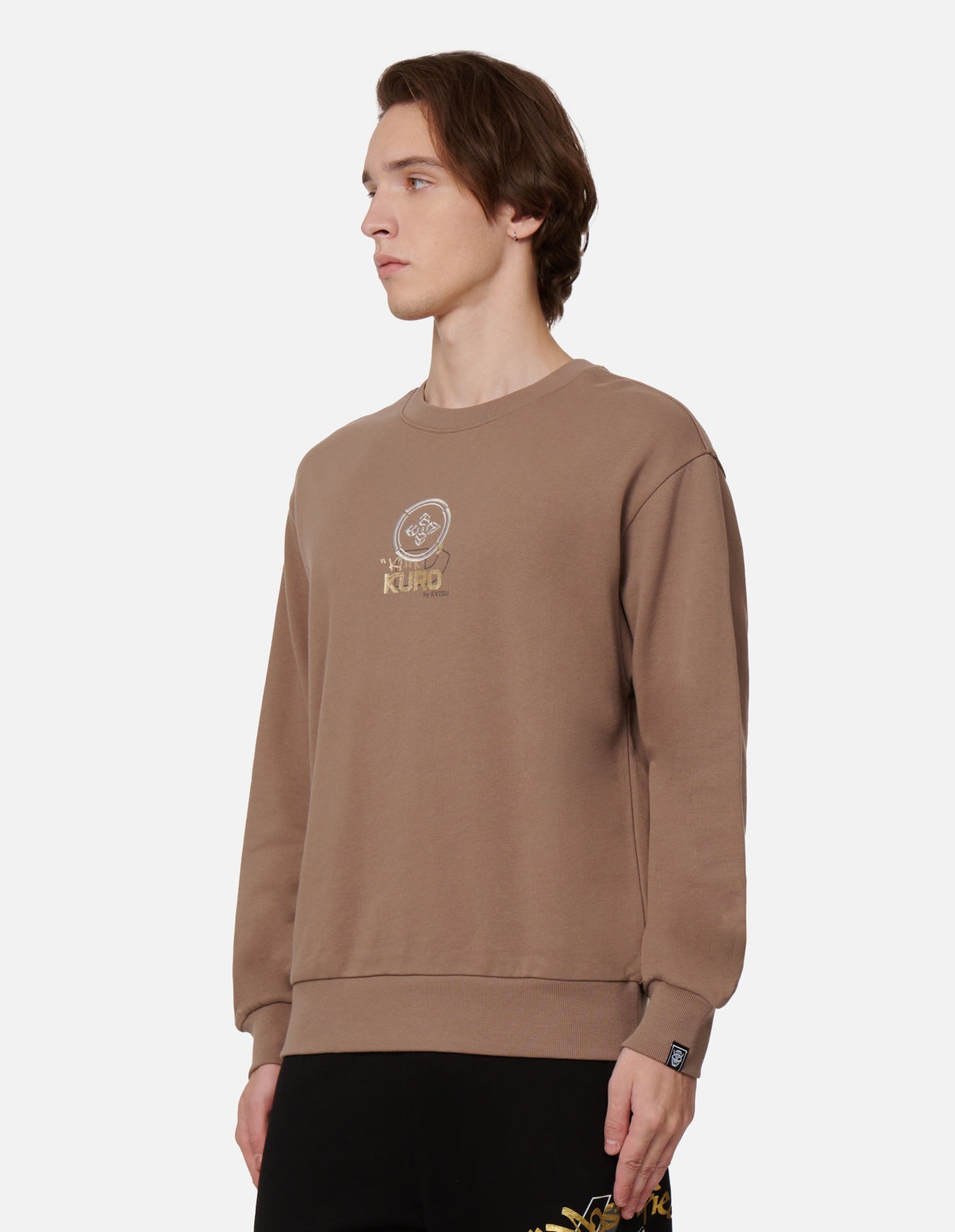 Melting Hannya Skull Embroidered Sweatshirt - 8
