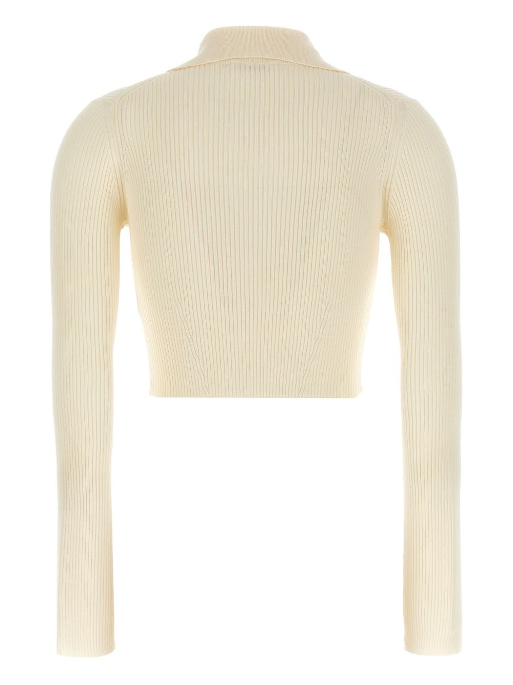 ribbed-knit cardigan - 2