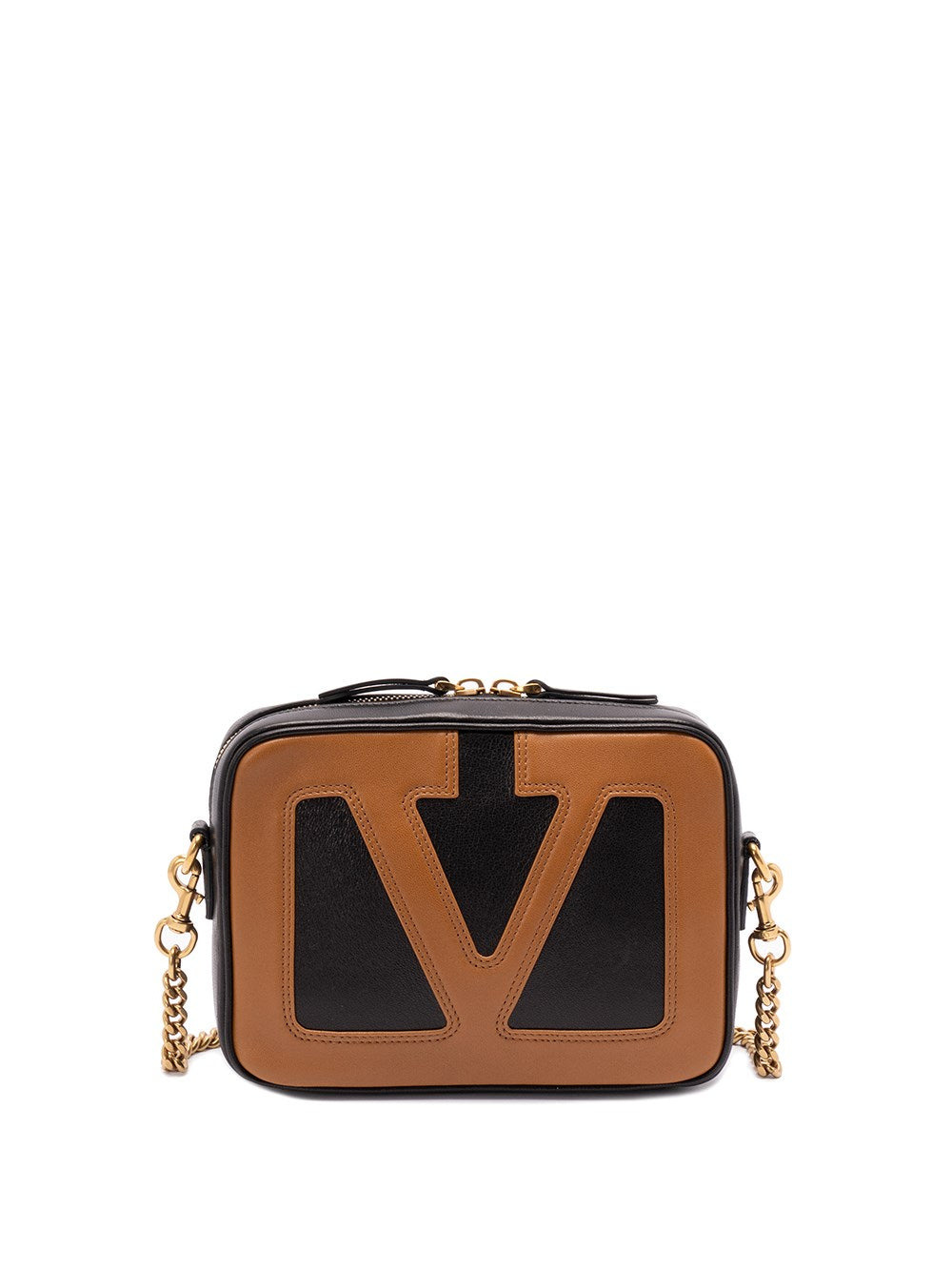 Valentino Garavani Men `Viva Superstar` Leather Camera Case - 1