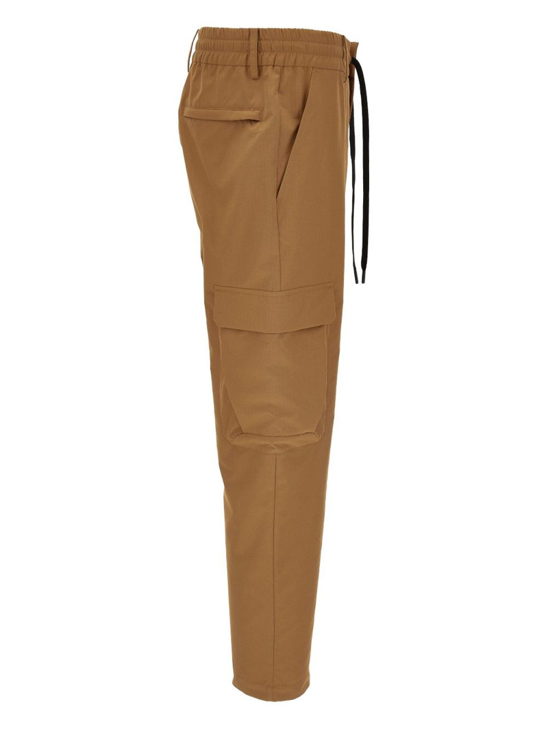 cargo pocket drawstring trousers 3
